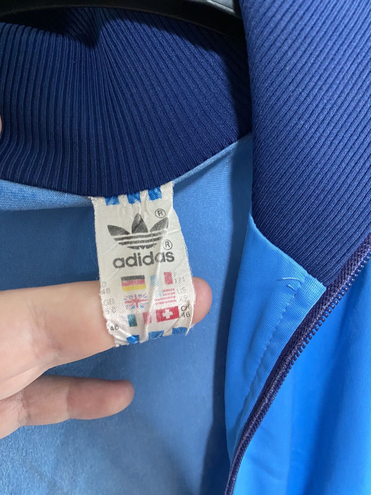 Adidas × Vintage Adidas Vintage Track Jacket Made West Germany Size US S / EU 44-46 / 1 - 6 Thumbnail