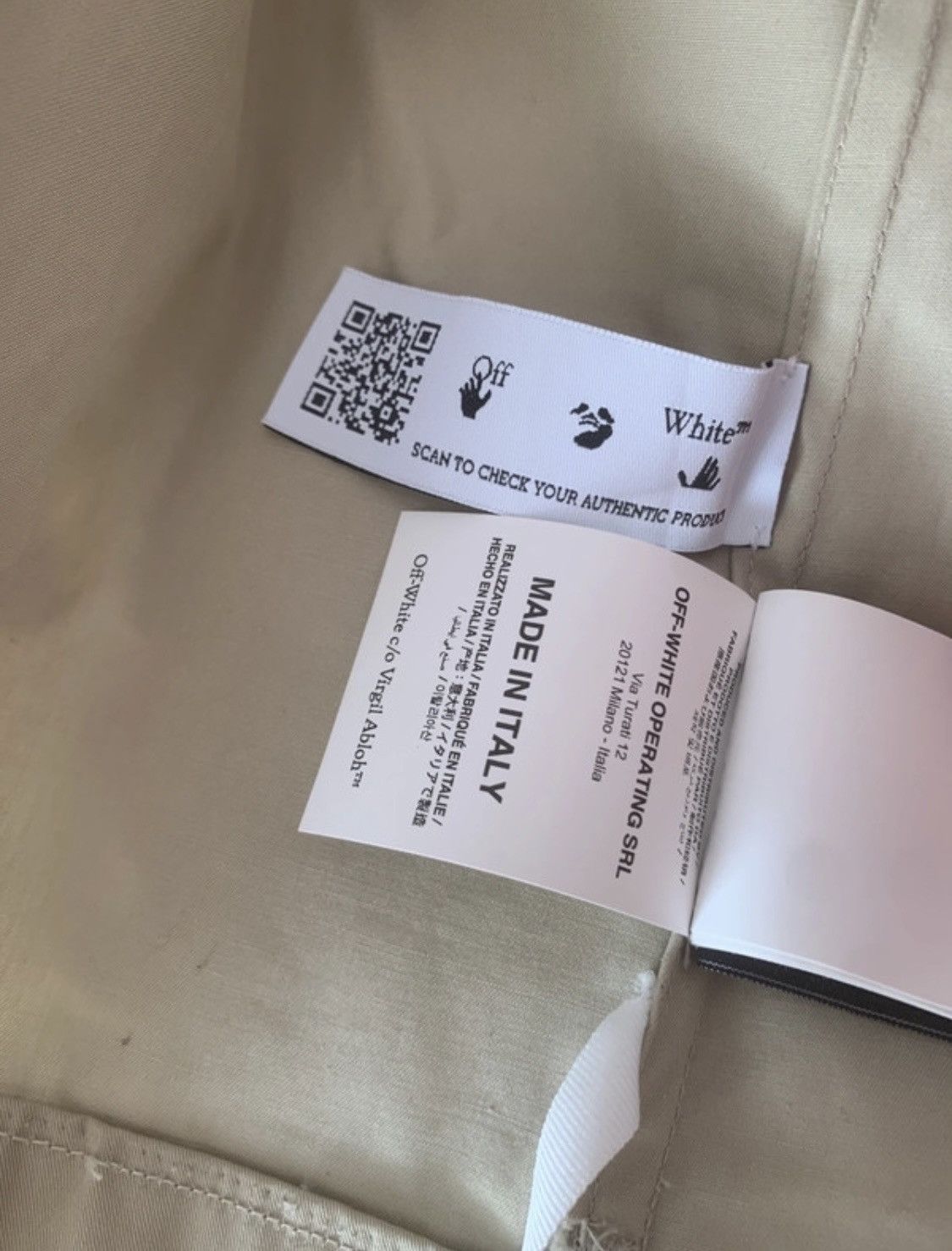 Off-White Off White Button Shirt Size US M / EU 48-50 / 2 - 11 Thumbnail