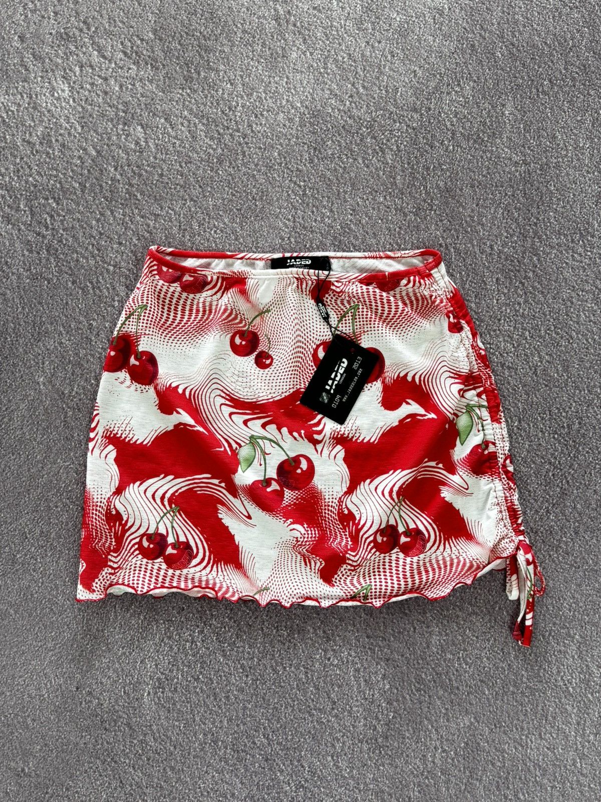 Jaded London Jaded London Y2K Cherry Dot Print Mini Skirt Size 32" / US 10 / IT 46 - 1 Thumbnail