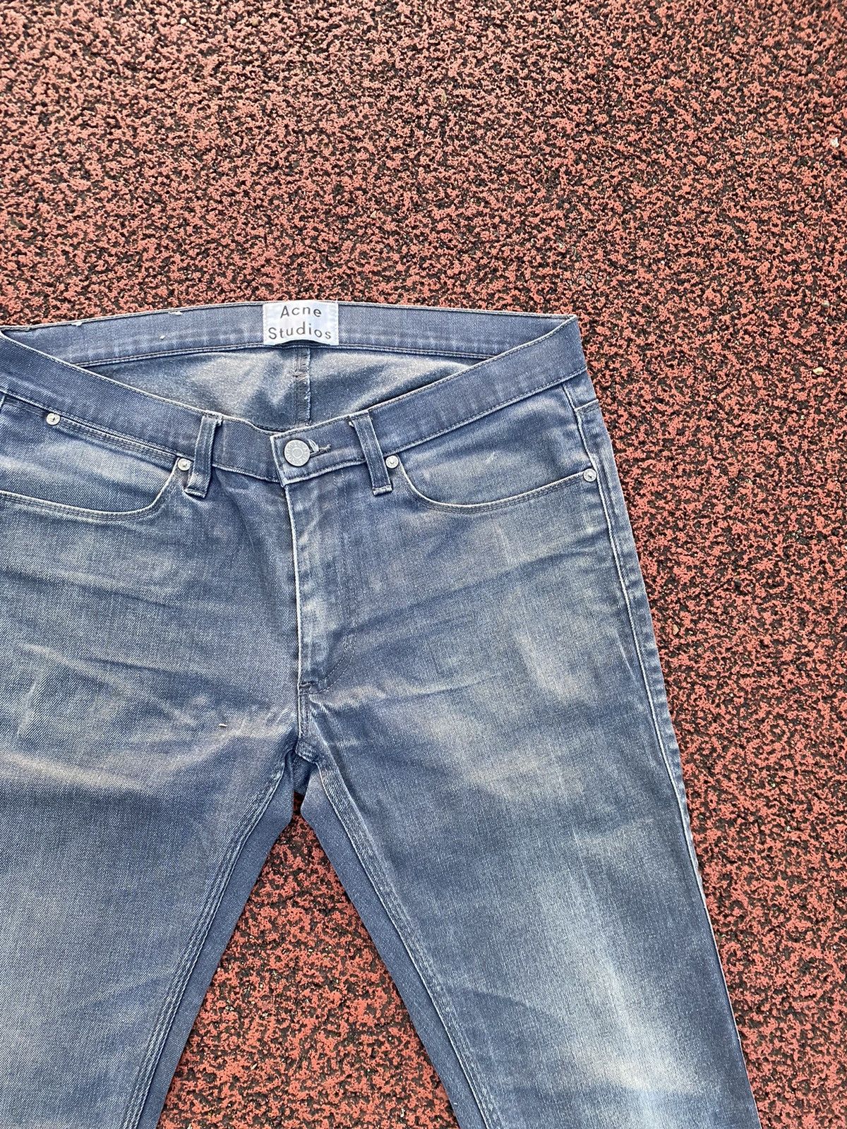 Acne Studios × Jean × Vintage Vintage Acne Studios jeans Gray Size 33" - 2 Thumbnail