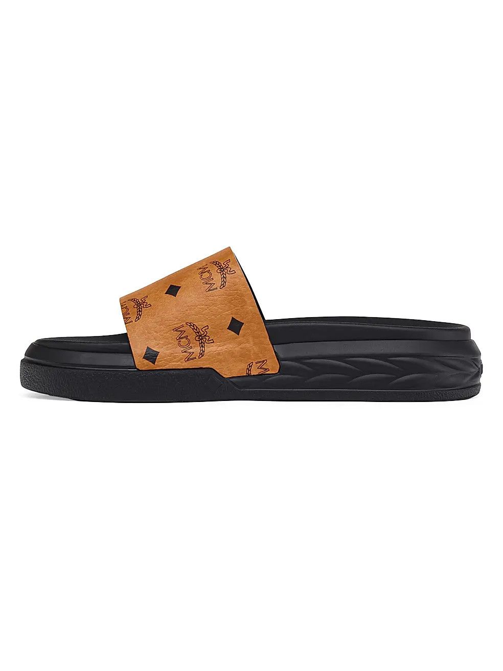 MCM o1y1125 Slippers in Tan Size US 5 / IT 35 - 1 Thumbnail