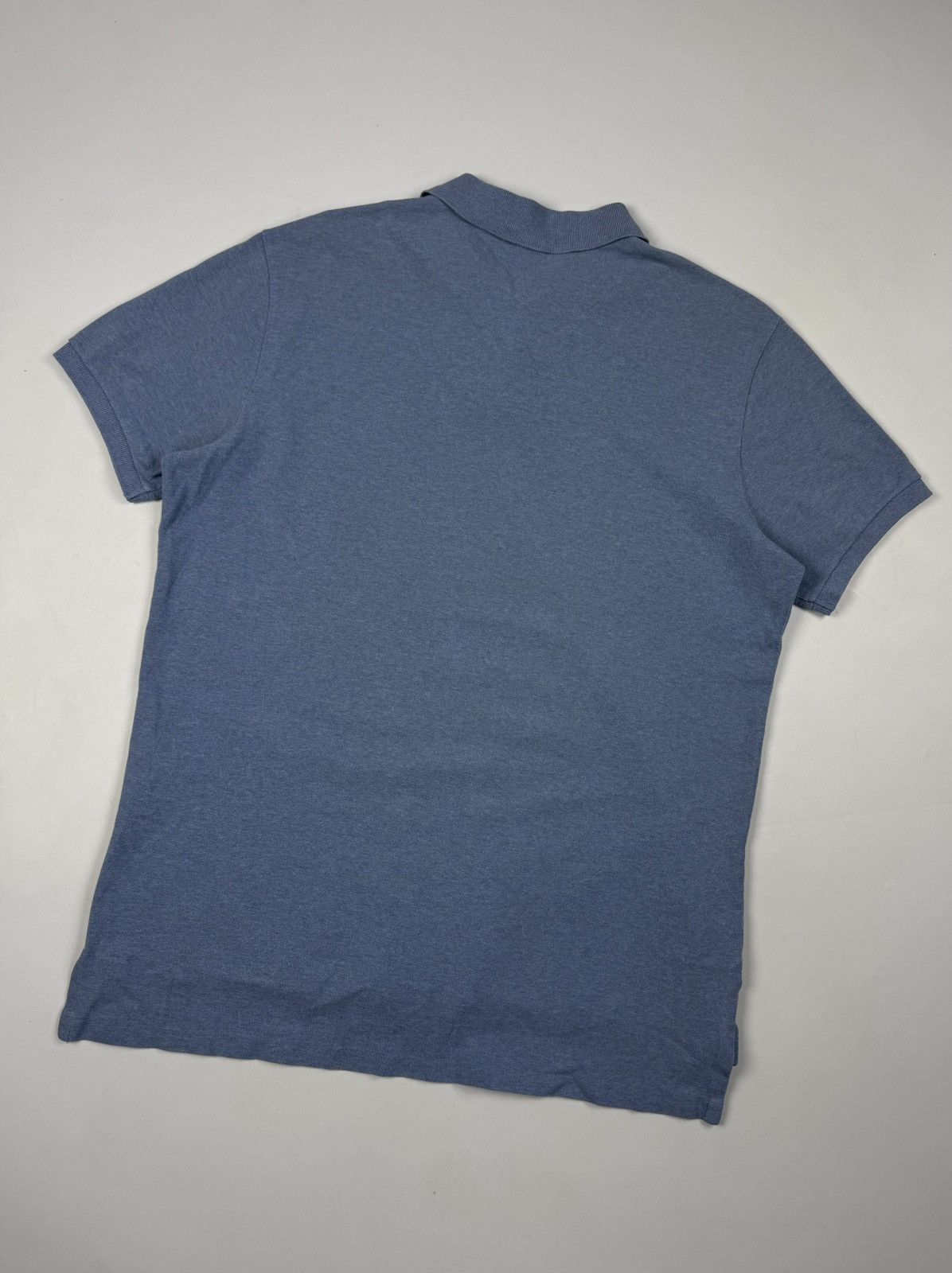 Polo Ralph Lauren × Vintage Polo Ralph Lauren Short Sleeve Blue Polo Shirt Size US L / EU 52-54 / 3 - 11 Thumbnail