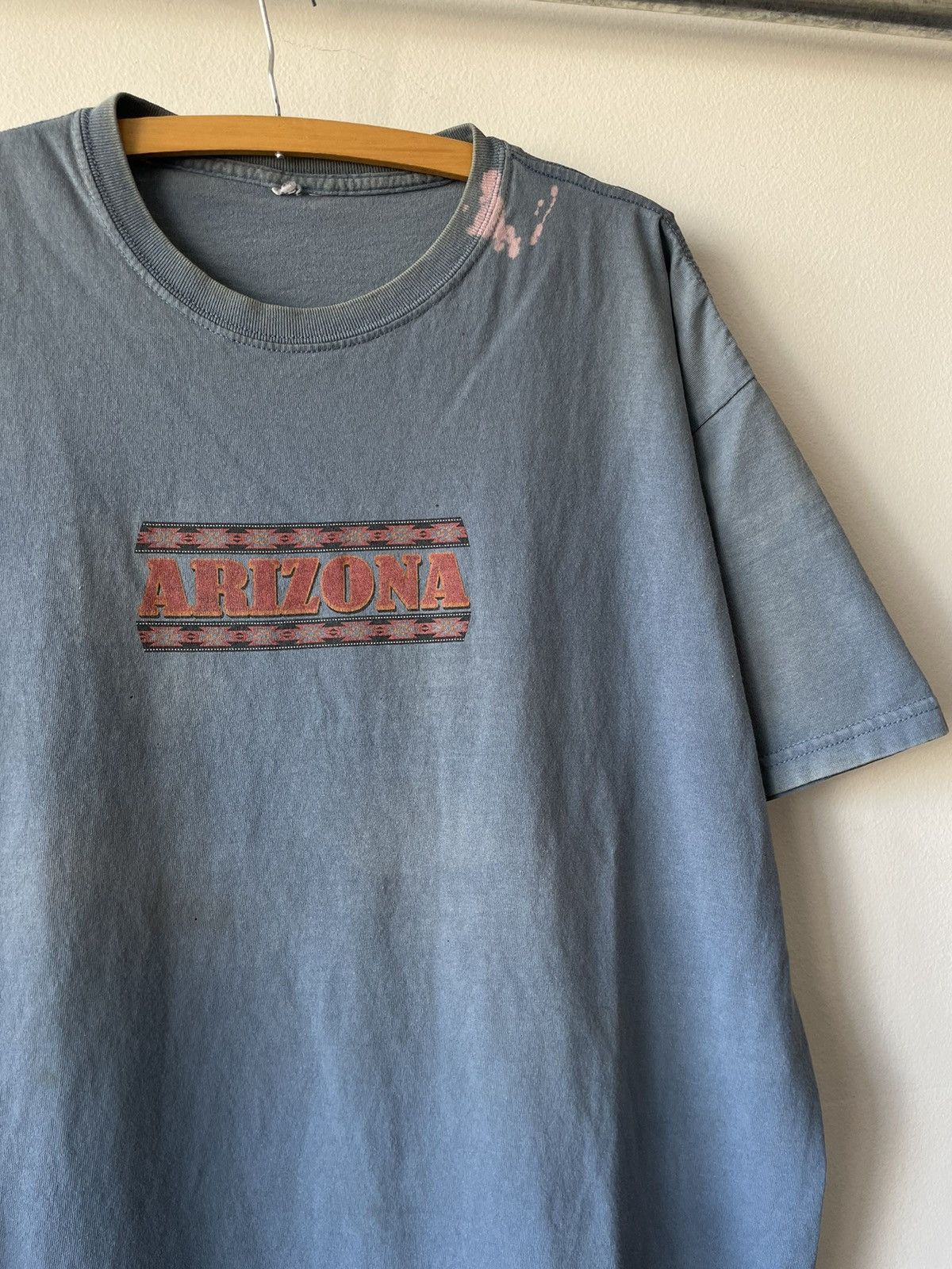 Vintage Sun Faded 90s Arizona Aztec Vintage tee Size US XL / EU 56 / 4 - 2 Thumbnail