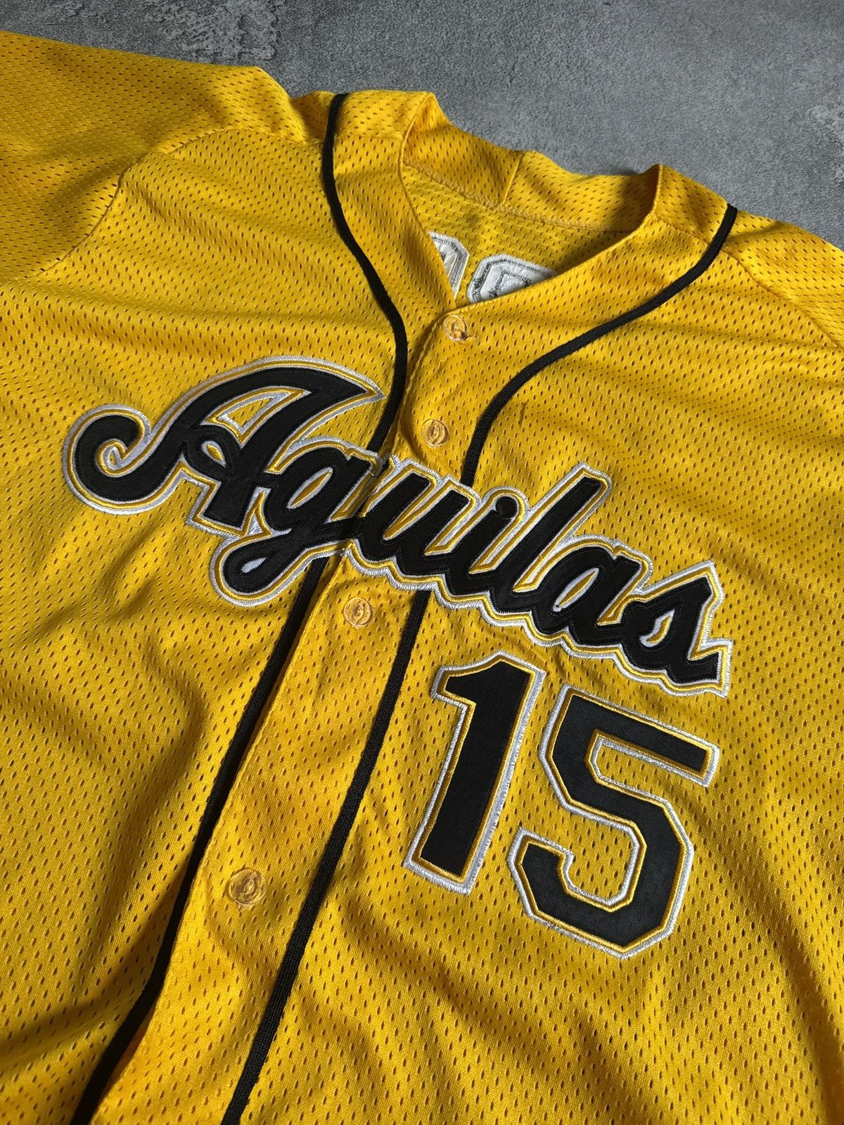 MLB MLB Baseball ⚾️ Aguilas 15 Furcal jersey tee tshirts polo Size US XL / EU 56 / 4 - 9 Thumbnail