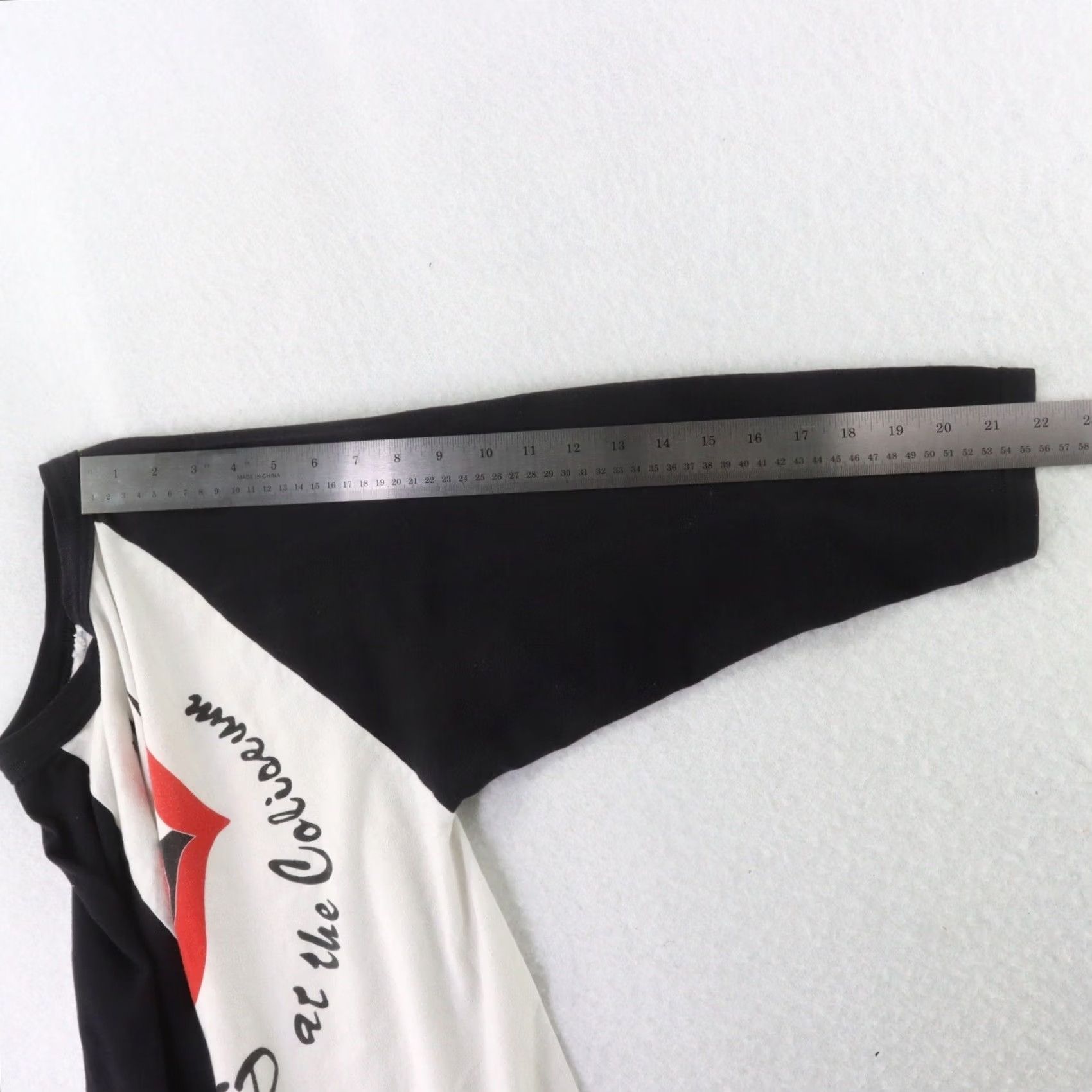 Vintage VINTAGE The Rolling Stones Shirt Mens 1981 3/4 Sleeve Jersey Black Medium Tshirt Size US M / EU 48-50 / 2 - 4 Thumbnail