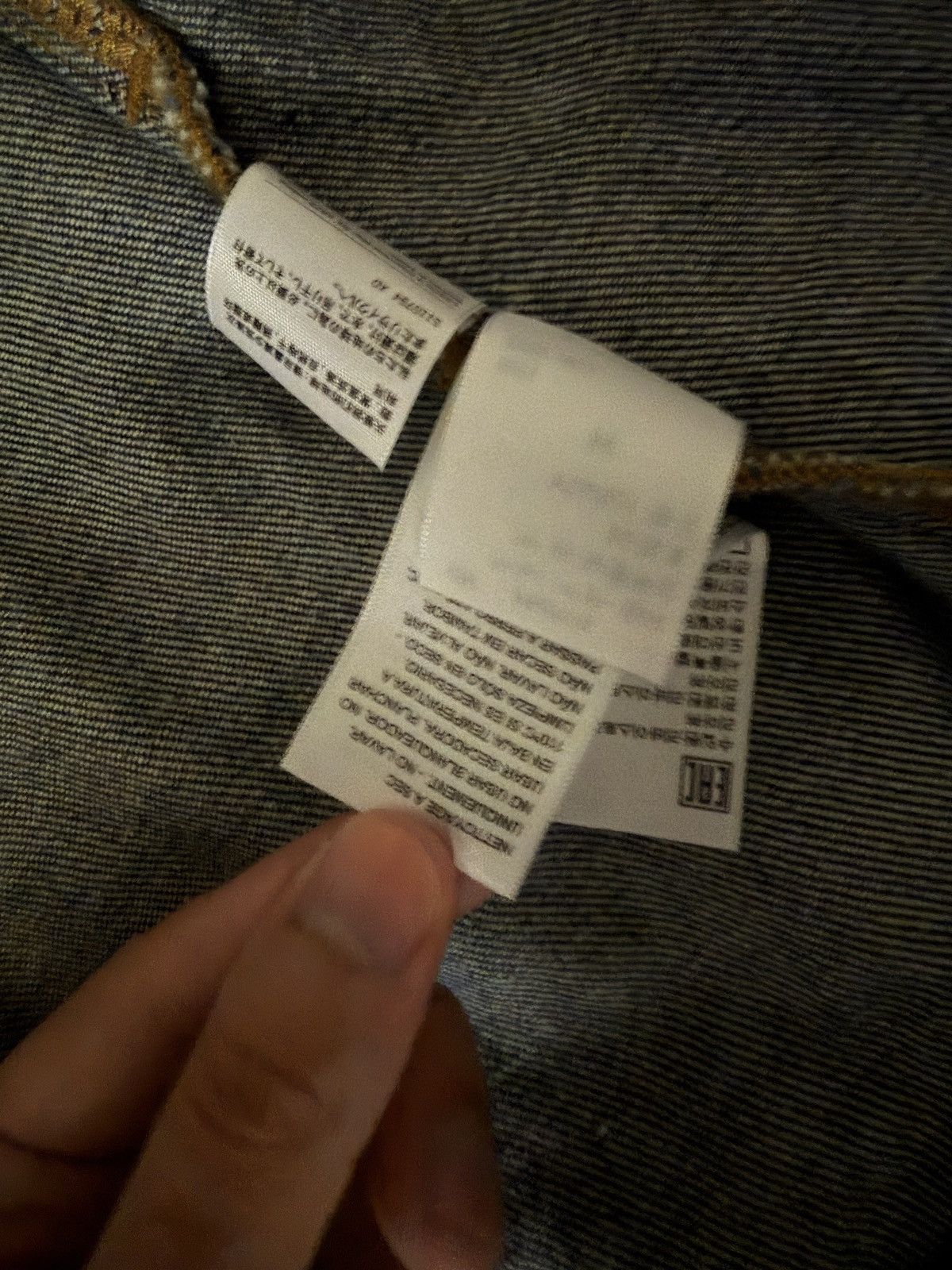 DENIM TEARS × Levi's × Stussy Levi’s Stussy Denim Tears Jacket Size US M / EU 48-50 / 2 - 7 Thumbnail