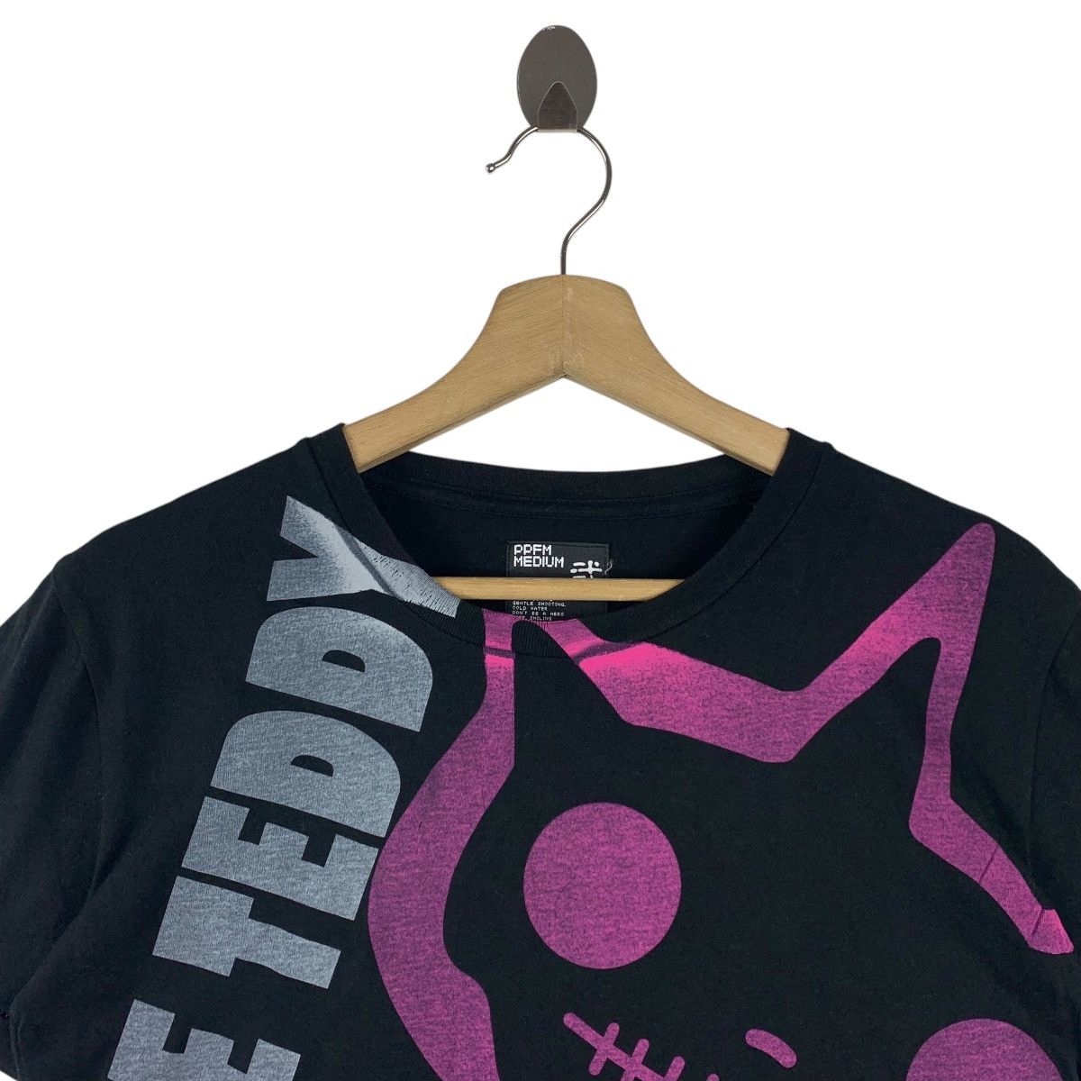 PPFM X BONE TEDDY Big printed tee