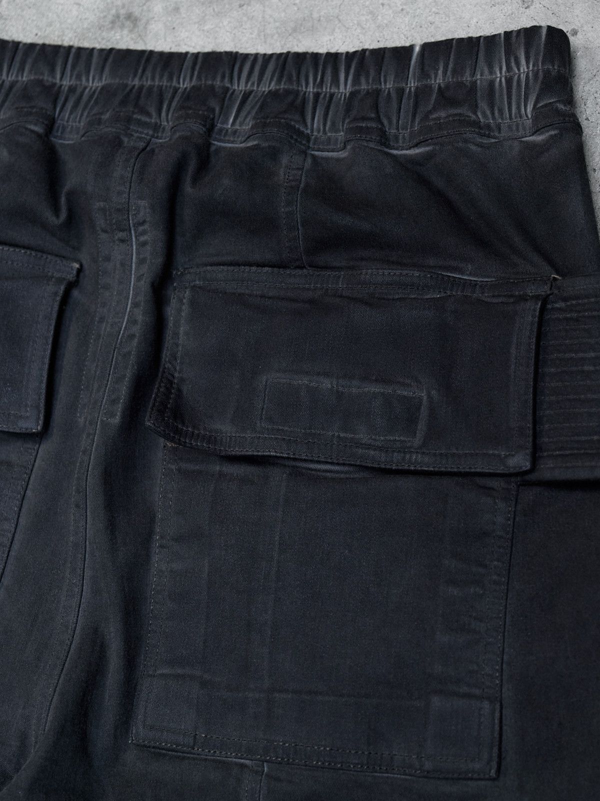 Rick Owens Drkshdw RICK OWENS DRKSHDW CREATCH CARGO PANTS - DARK DUST Size US 31 - 7 Thumbnail
