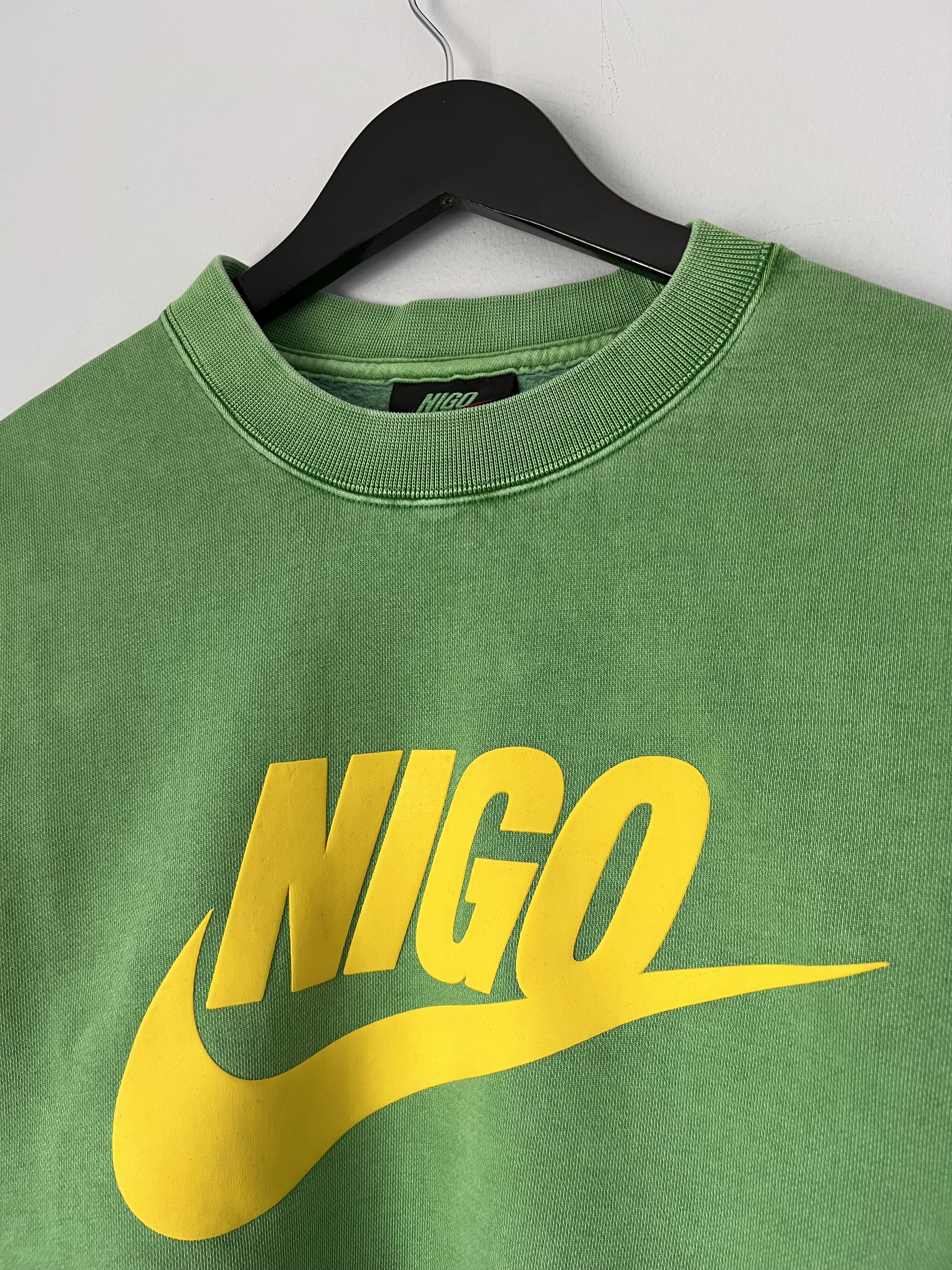 Nigo × Nike Nigo Nike Crewneck Sweatshirt in Green Size US L / EU 52-54 / 3 - 2 Thumbnail