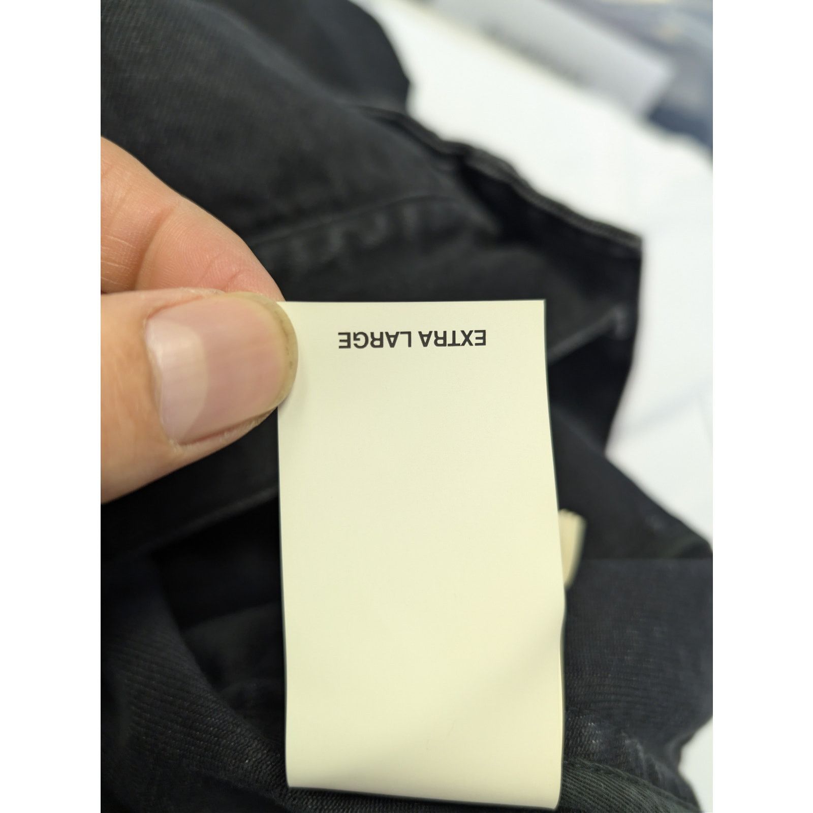 Fear of God o1rshd1 Canvas Utility Trucker Denim Jacket in Black Size US XL / EU 56 / 4 - 22 Thumbnail