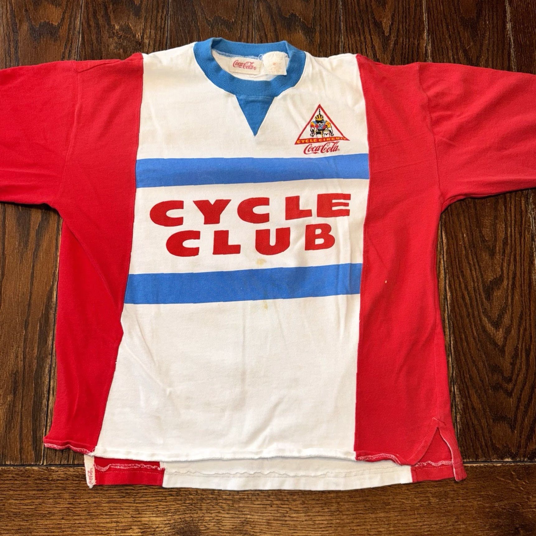 Vintage VINTAGE Coca-Cola Cycle Club Cycle Circuit Long Sleeve Shirt XL Size Size US XL / EU 56 / 4 - 3 Thumbnail