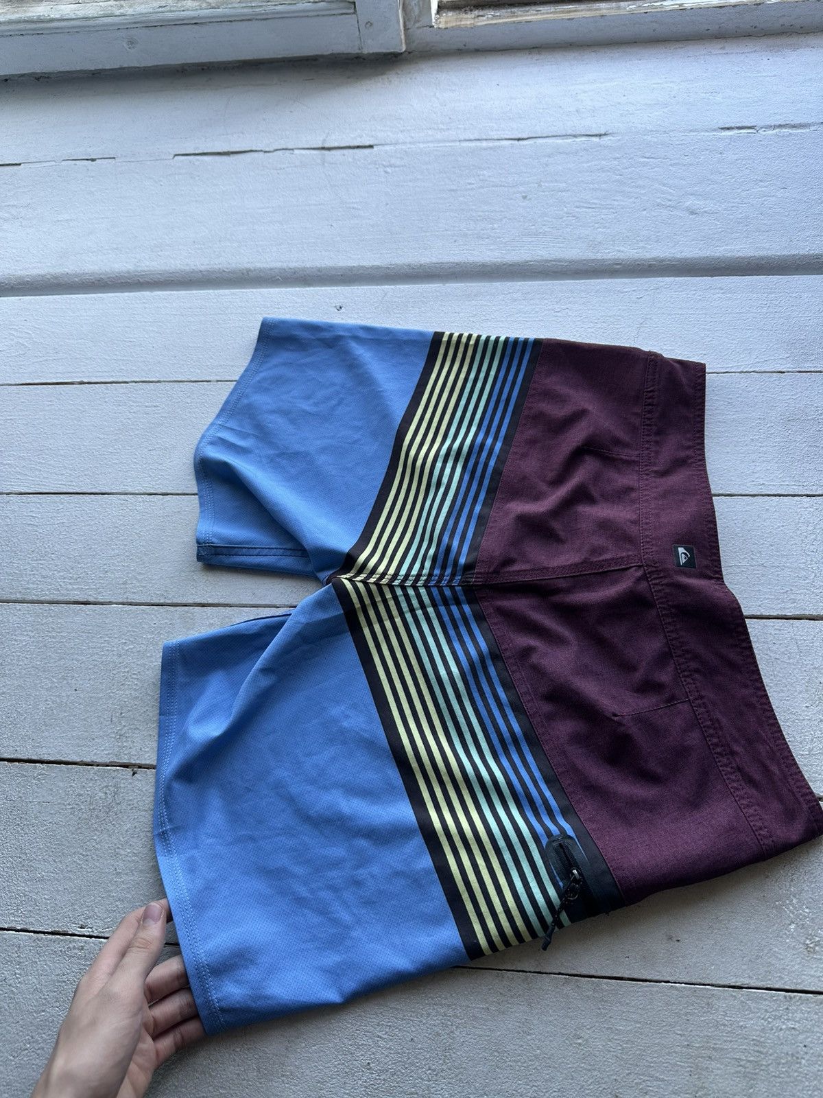 Quiksilver 🚨Vintage Quiksilver Shorts Big Logo Y2K Style 90s Surfing Size US 32 / EU 48 - 8 Thumbnail