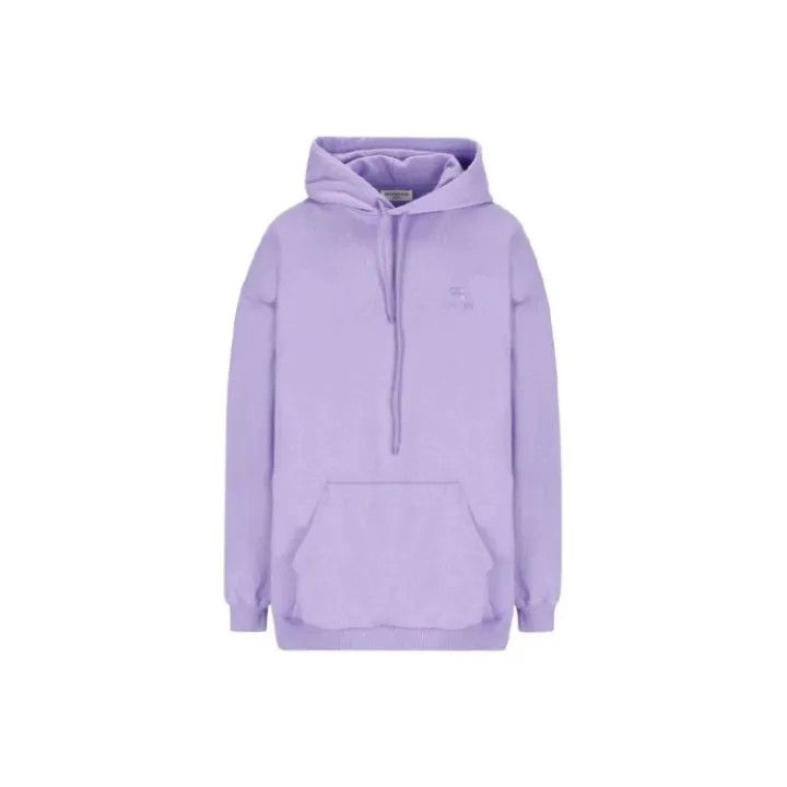 Balenciaga Balenciaga Logo Embroidered Hoodie for Women 0079 Size XS / US 0-2 / IT 36-38 - 1 Thumbnail