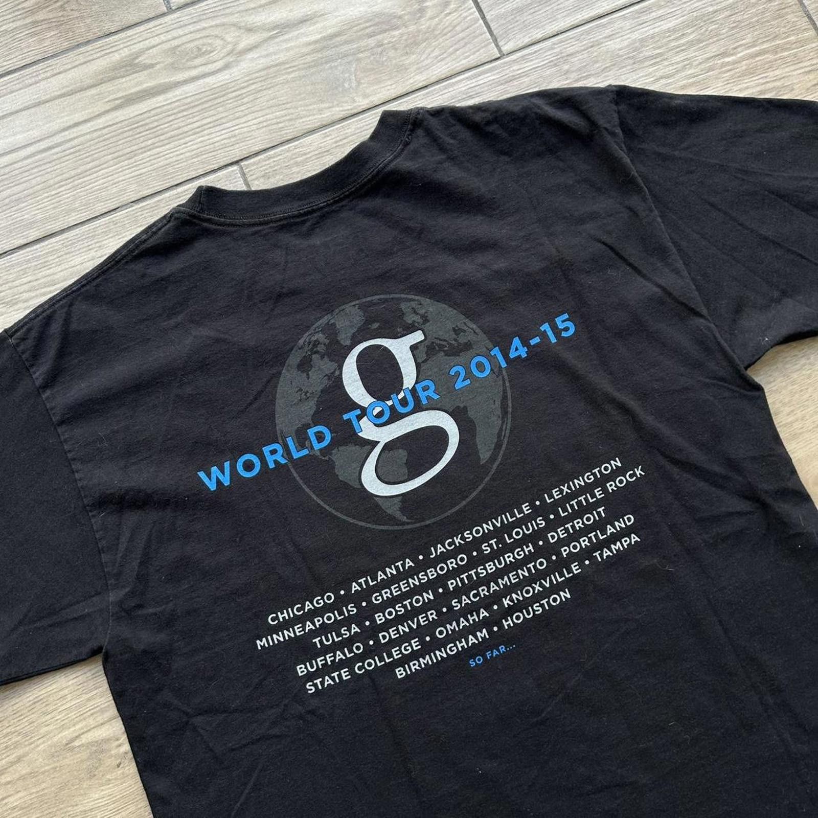 Designer Y2K Black Garth Brooks 2014-15 World Tour Promo T-Shirt Size US L / EU 52-54 / 3 - 7 Thumbnail