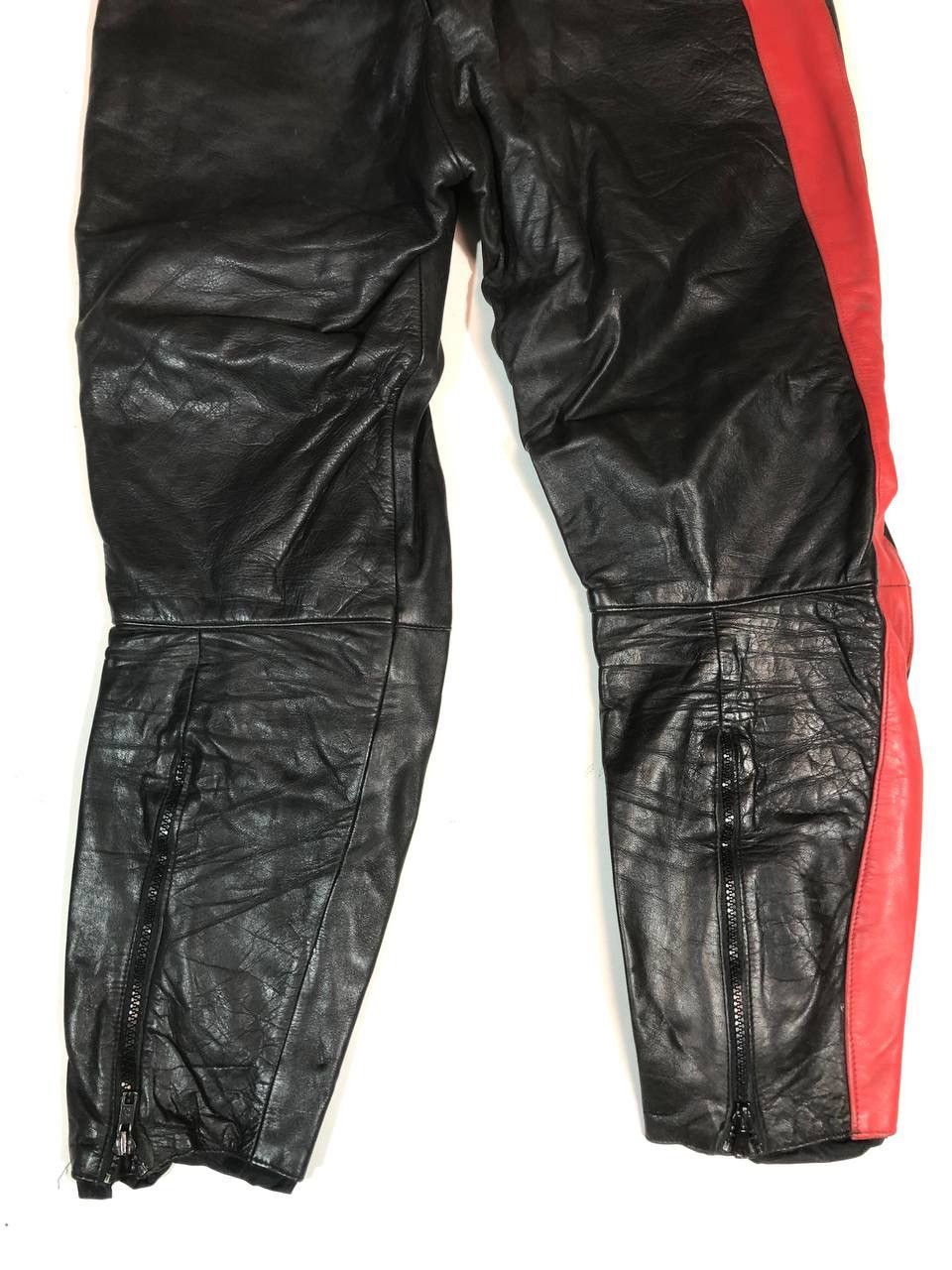 Leather Vintage Rare Avangarde Racing Moto Leather Pants Size US 35 - 6 Thumbnail