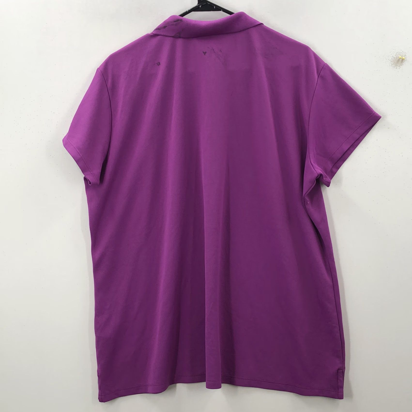Vintage Columbia Polo Shirt Men Golf Short Sleeve Purple 2X Adult Regular Size Breathing Collared Shirt All Season Sports Tee Mens Size US XXL / EU 58 / 5 - 6 Thumbnail