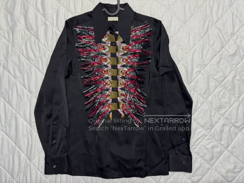 Dries Van Noten Dries Van Noten size：36 Black Shirt Size S / US 4 / IT 40 - 1 Thumbnail