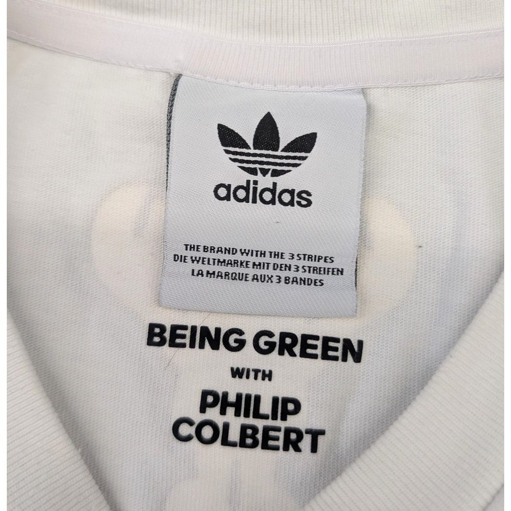 Adidas Adidas Being Green w/ Philip Colbert Lobster pocket t-shirt Size US L / EU 52-54 / 3 - 3 Thumbnail