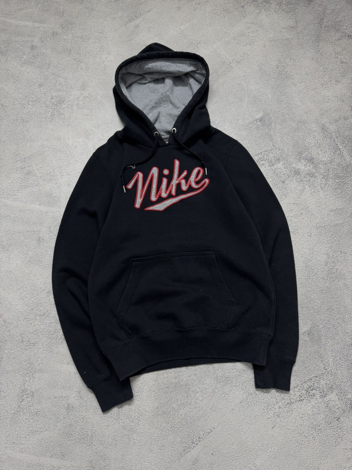 Nike Vintage Y2K Nike Big Swoosh Hoodie 00’s Size US S / EU 44-46 / 1 - 4 Thumbnail