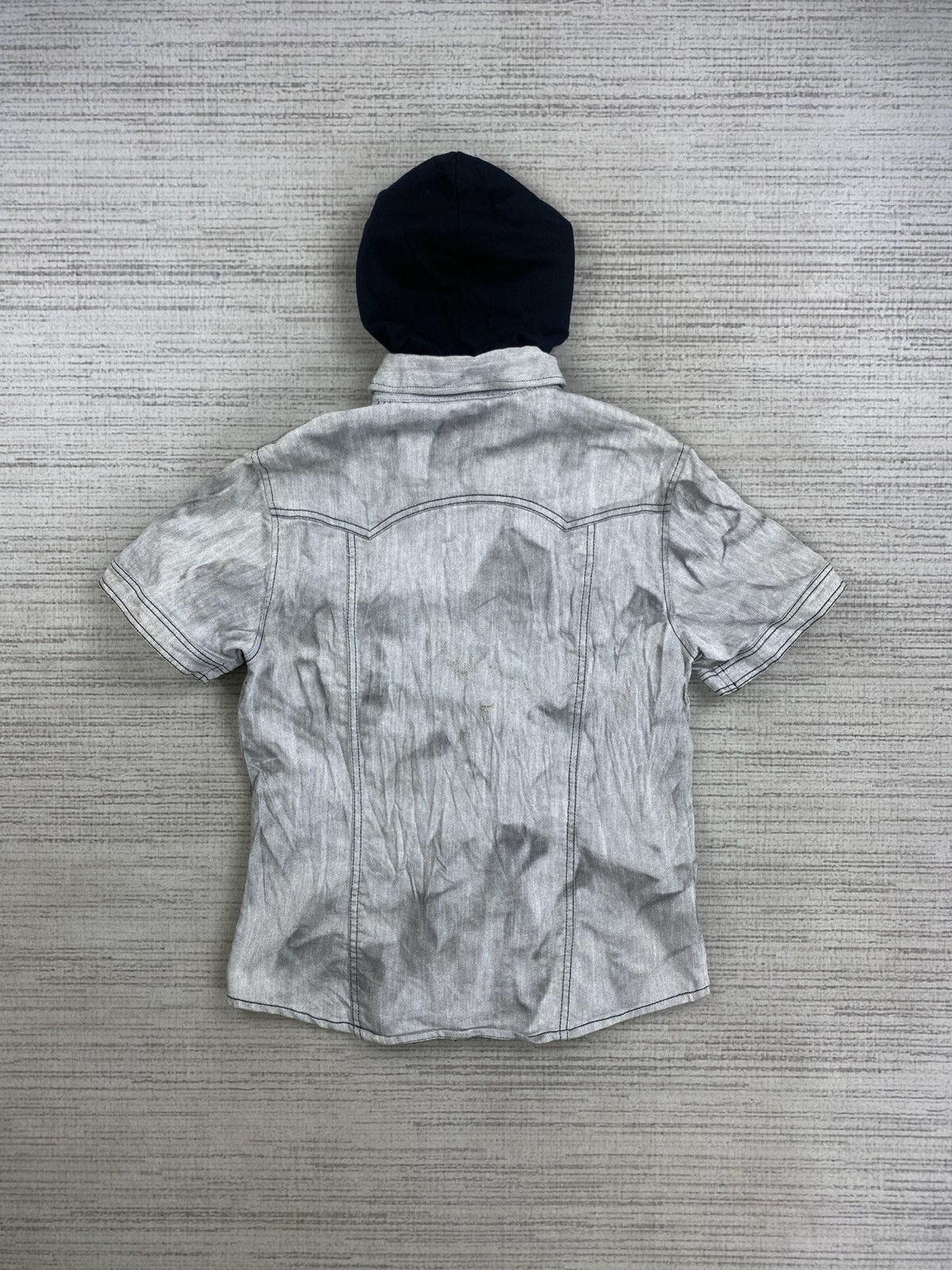 In The Attic 🔥STEALS In The Attic Wash Grey Detachable Punk Jacket Size US M / EU 48-50 / 2 - 2 Thumbnail