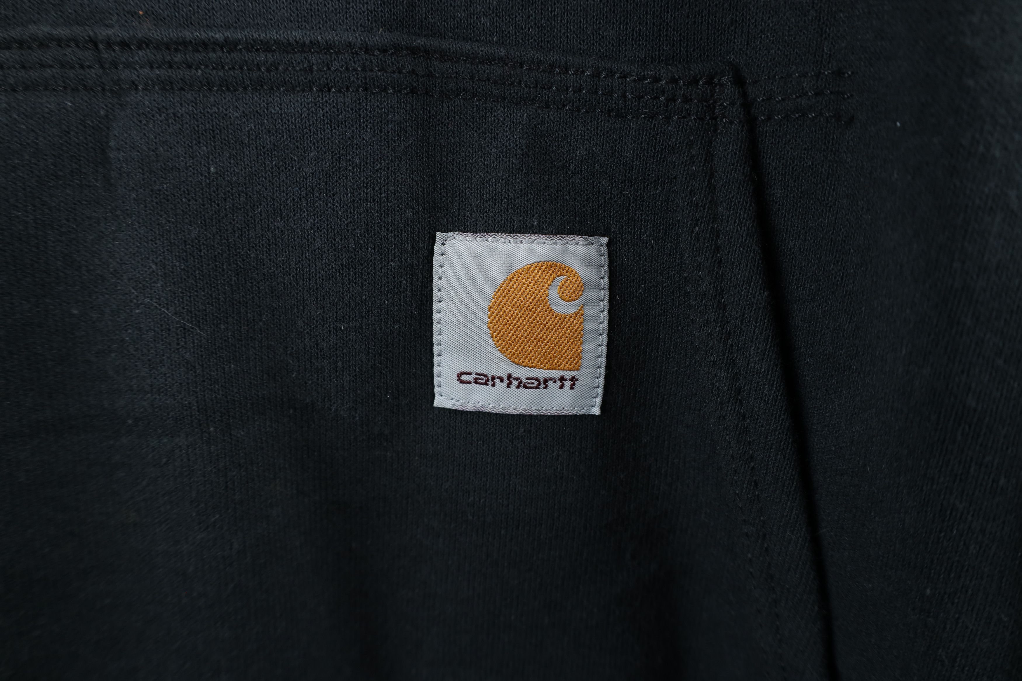 Carhartt × Vintage Vintage Carhartt Quilt Lined Full Zip Hoodie Jacket Black Size US XXL / EU 58 / 5 - 6 Thumbnail