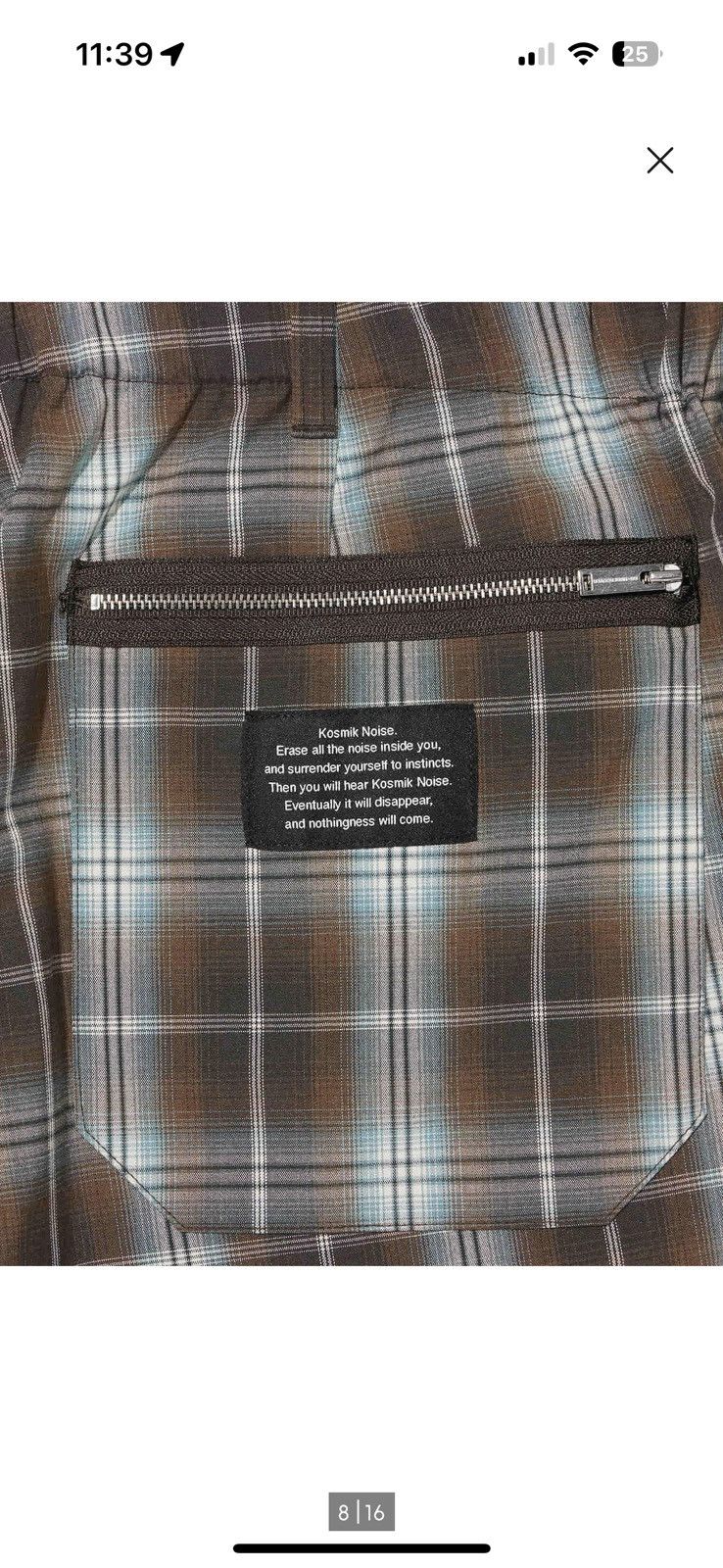 GU × Undercover × Uniqlo Zip Pocket Pants Plaid Size US 34 / EU 50 - 15 Thumbnail