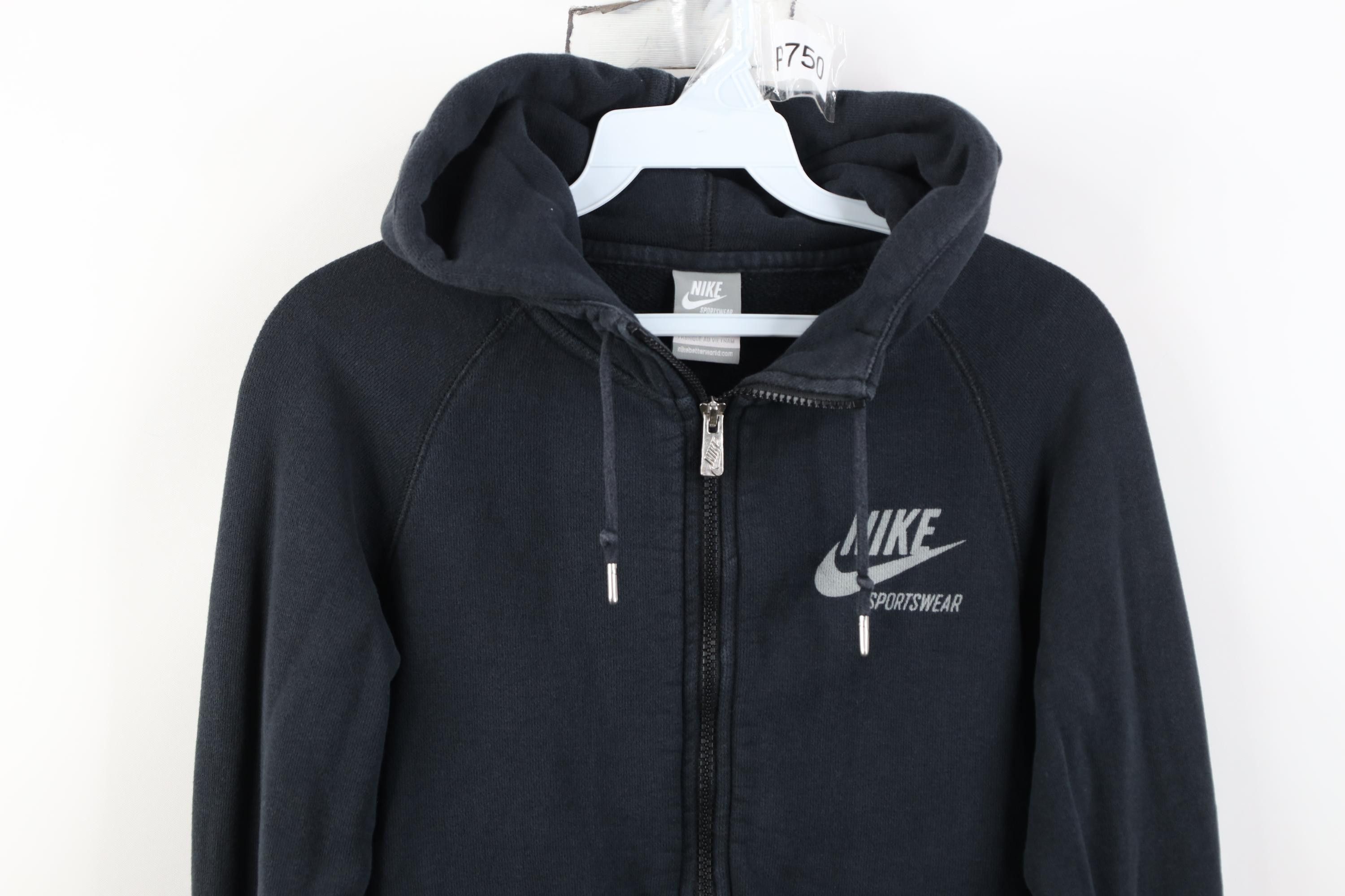 Nike Vintage Y2K Nike Sportswear Travis Scott Ribbed Knit Hoodie Size S / US 4 / IT 40 - 2 Thumbnail