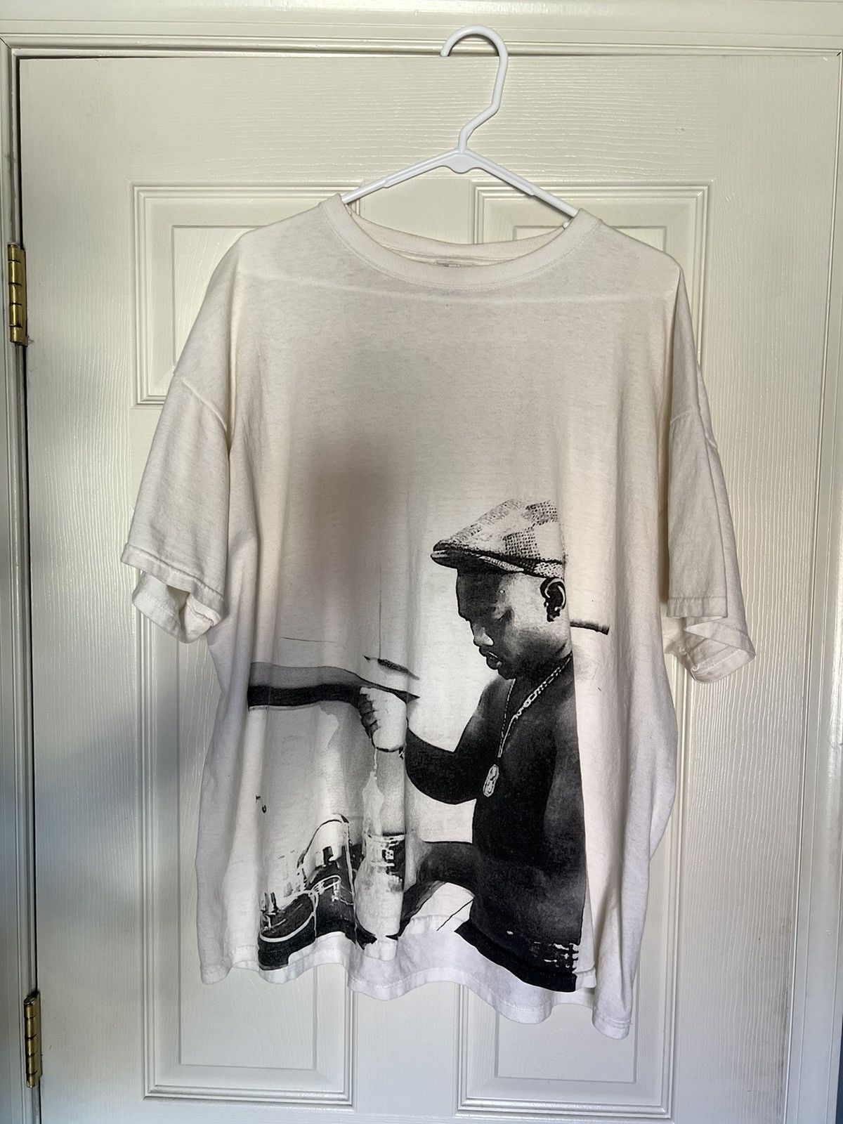Vintage Vintage raequan cooking rap tee grail Size US L / EU 52-54 / 3 - 4 Thumbnail