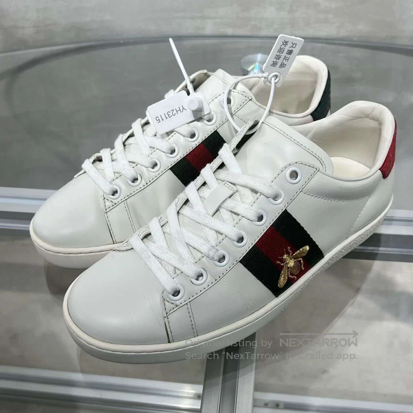 Gucci Guicci Little Bee Embroidery; Board Shoes Size US 4.5 / IT 34.5 - 1 Thumbnail