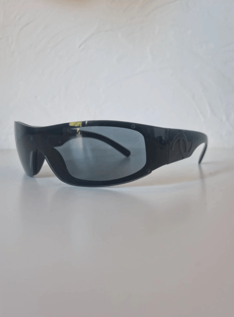 Chanel CHANEL Sunglasses 5072 Rimless Rhinestone 4017 Vintage Size ONE SIZE - 2 Thumbnail