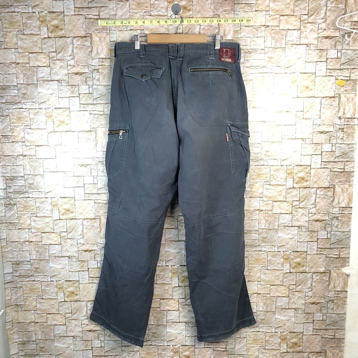 Japanese Brand Dogman Dark Blue Cargo Multipocket Pants #A1028 Size US 32 / EU 48 - 16 Thumbnail