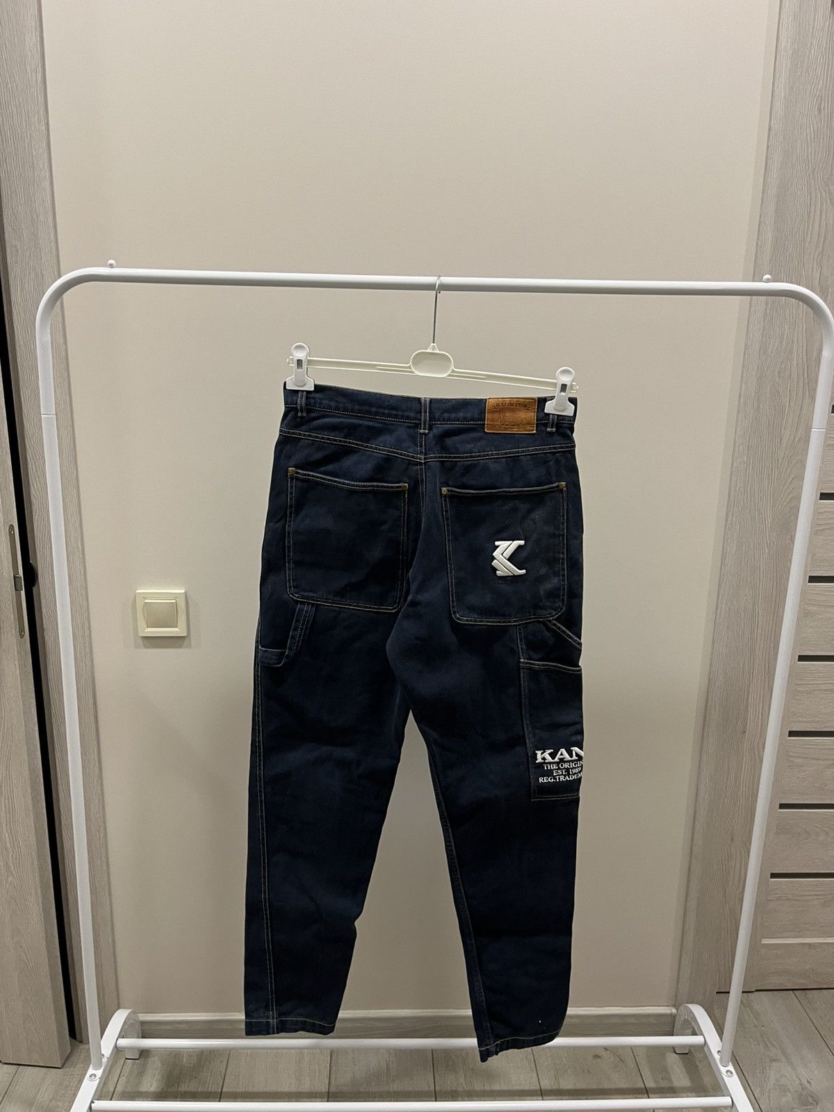 Karl Kani Karl Kani Jeans Joggers Workwear Washed Blue Faded Size US 32 / EU 48 - 1 Thumbnail