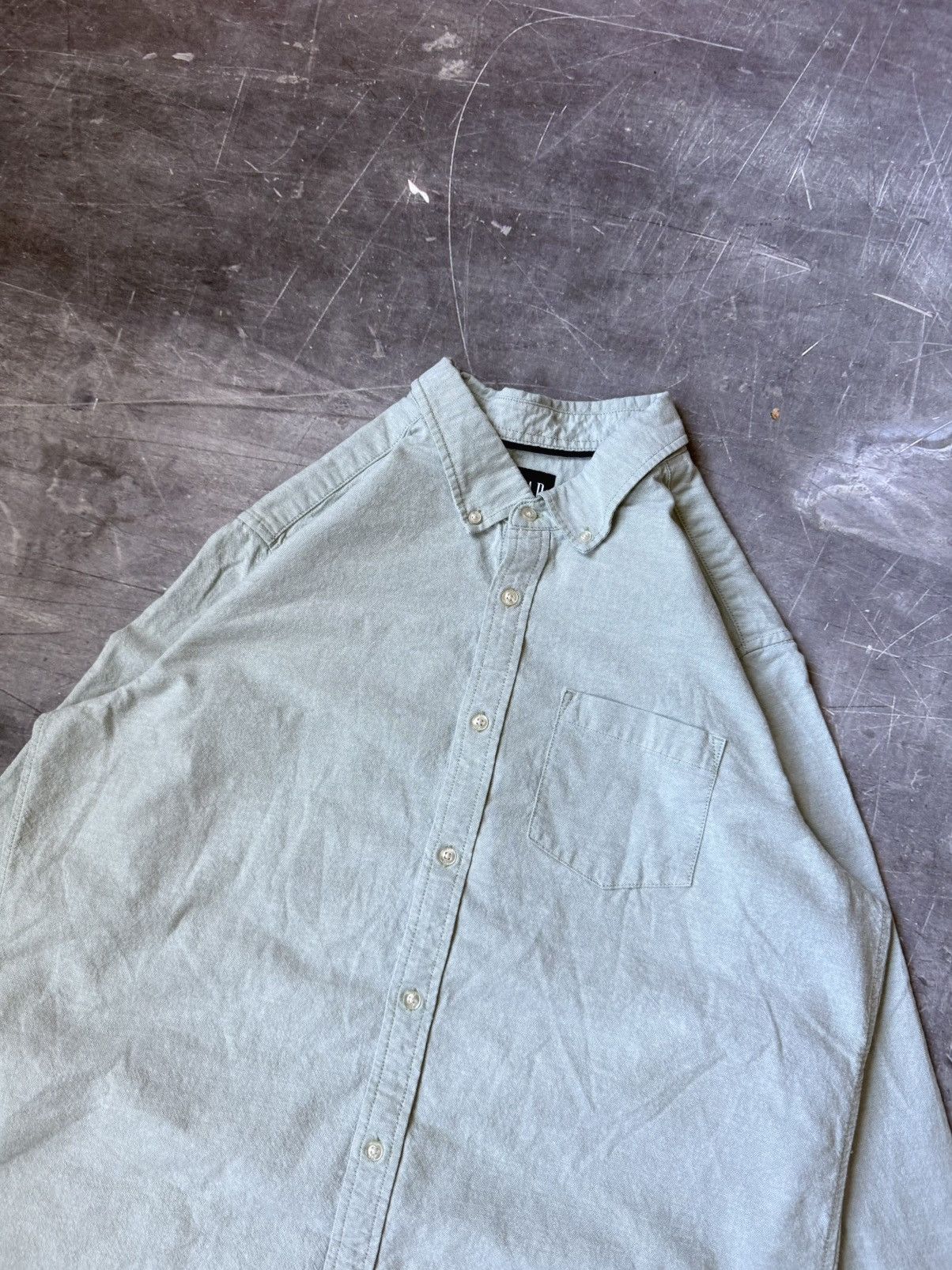 Vintage Vintage Gap Buttondown Long-sleeve Shirt (XL) Size US XL / EU 56 / 4 - 4 Thumbnail
