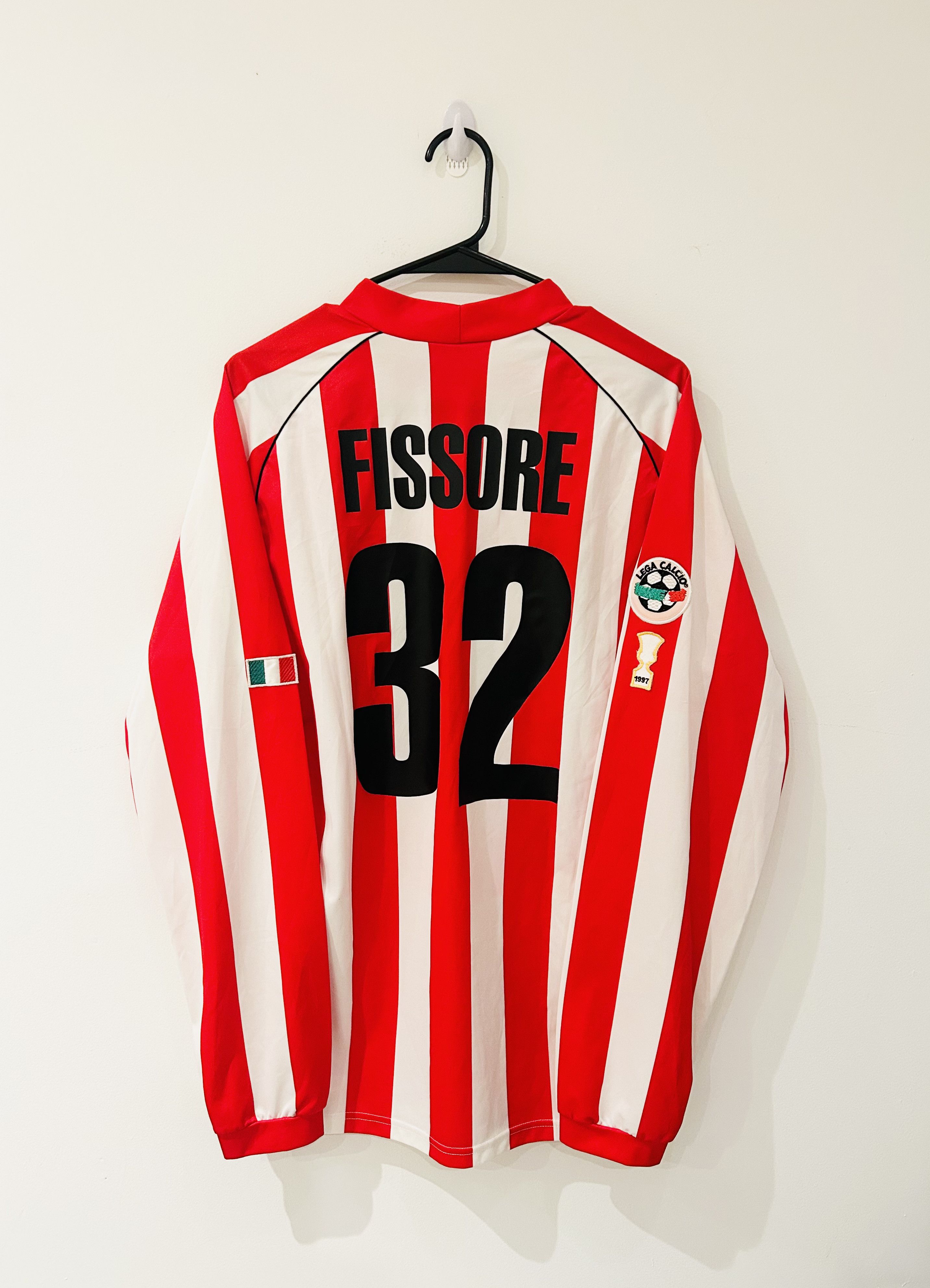 Vintage Vicenza 2001/02 home Matchworn jersey Size US XL / EU 56 / 4 - 2 Thumbnail