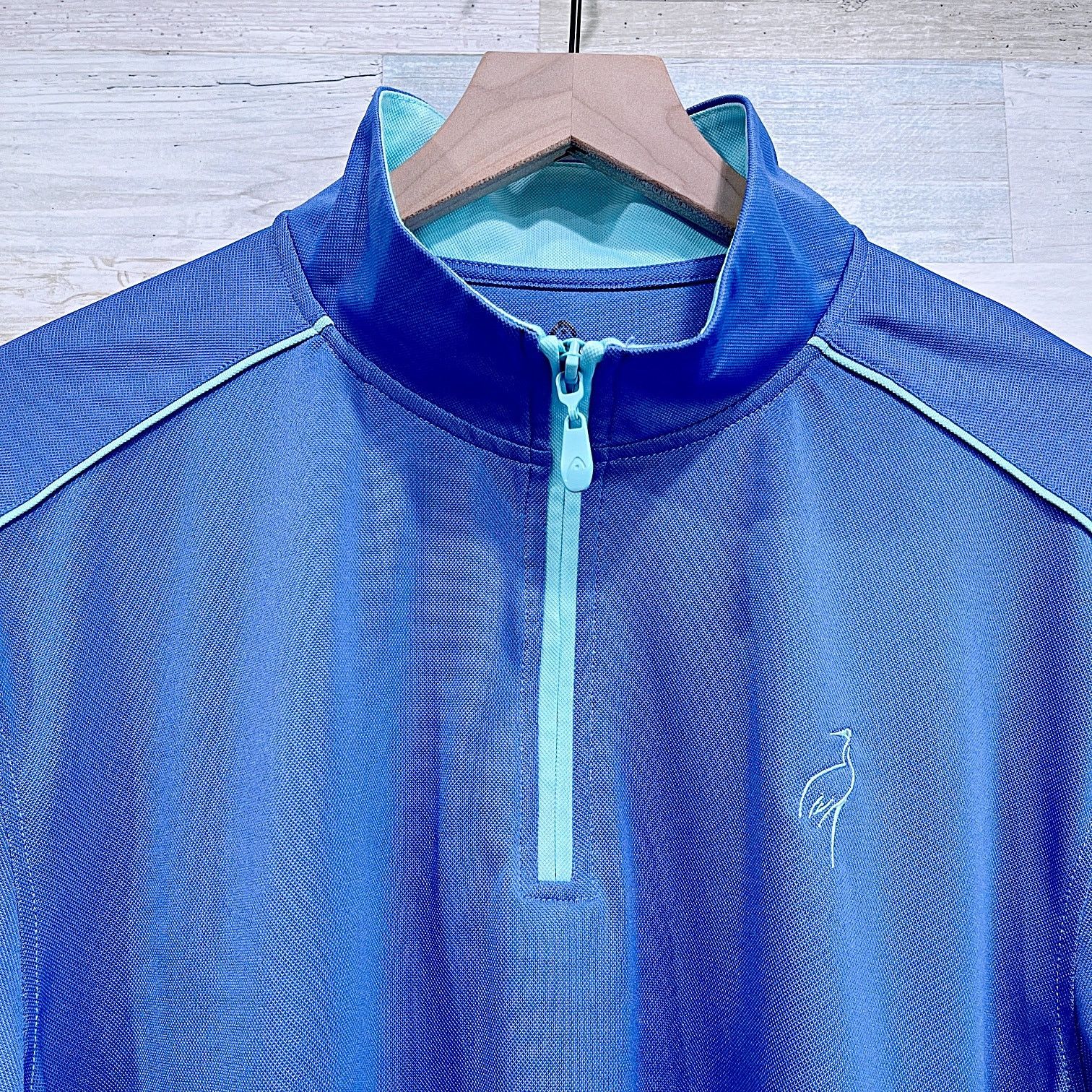 Other HEAD Golf 1/4 Zip Performance Pullover Blue Mens XL Size US XL / EU 56 / 4 - 2 Thumbnail