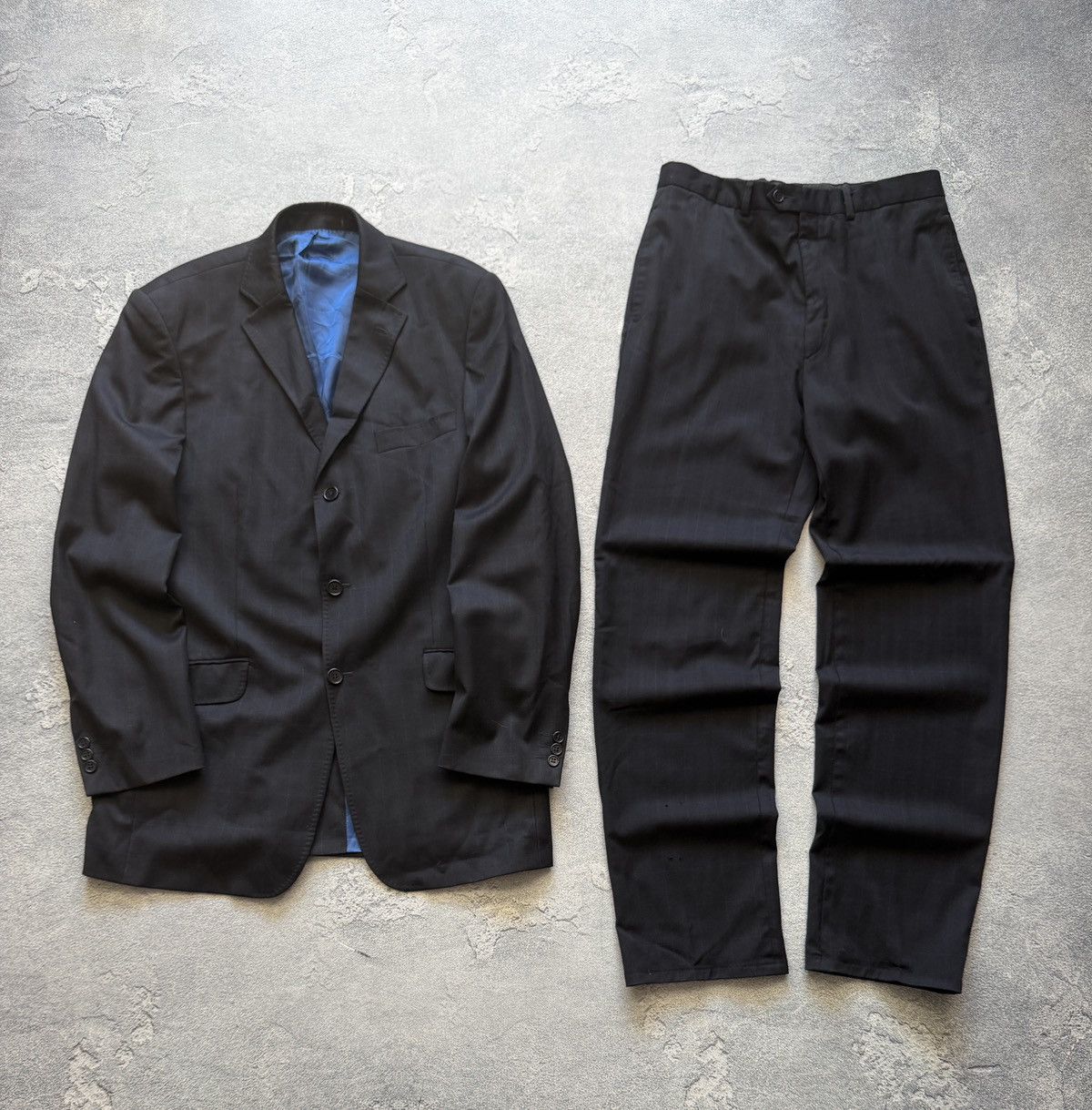 Balmain Vintage Balmain Suit Two Piece Luxury Italian Designer Size 40L - 1 Thumbnail