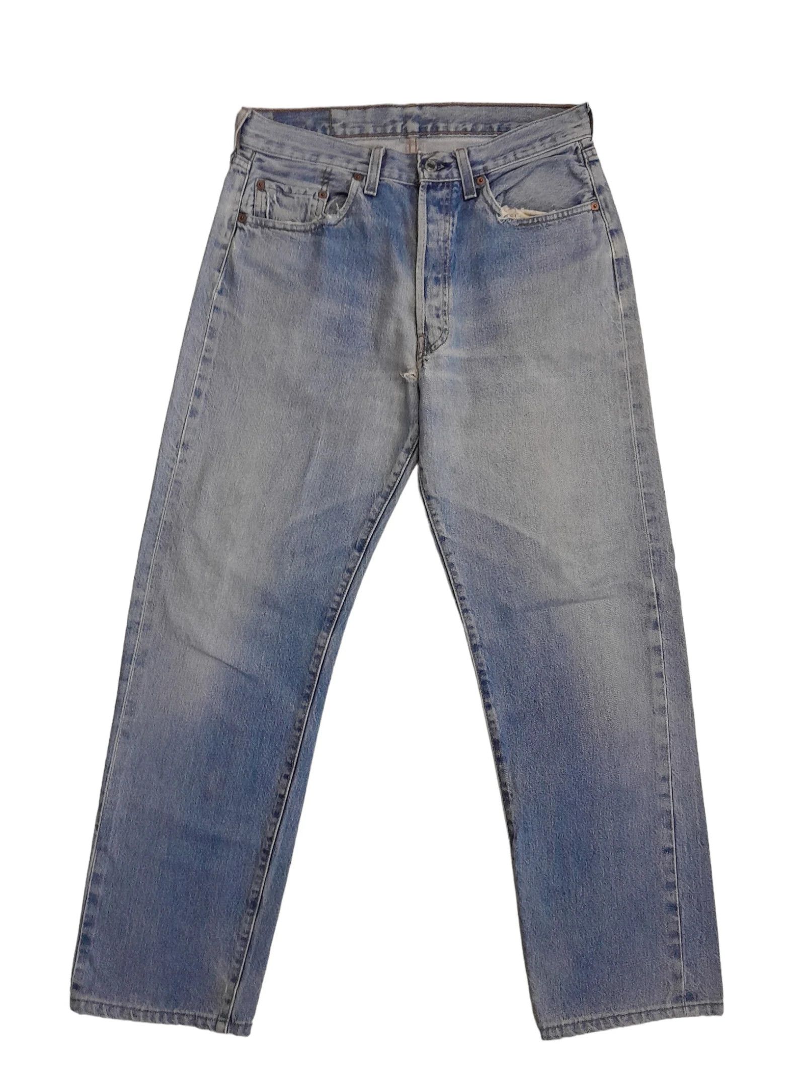 Levi's 90s 501 Big E Selvedge USA Anniversary Denim (E902) W30 Size US 30 / EU 46 - 9 Thumbnail