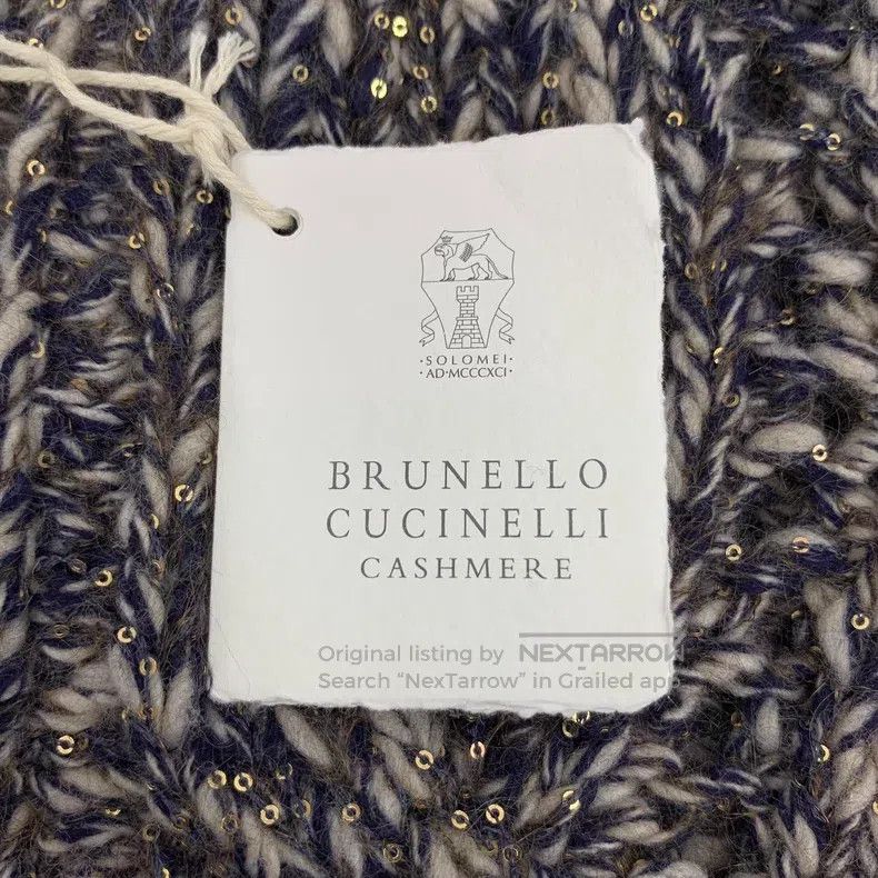 Brunello Cucinelli Brunello Cucinelli Caramel lamb wool collar zipper long-sl Size S / US 4 / IT 40 - 6 Thumbnail