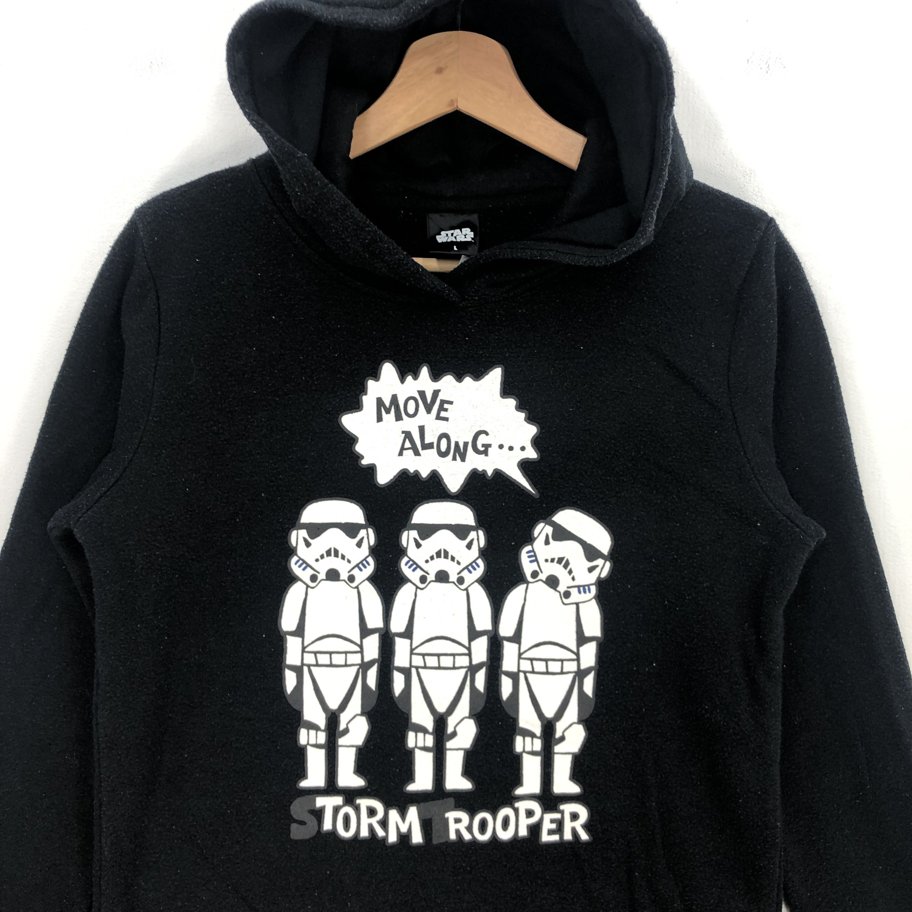 Star Wars × Vintage Star Wars Hoodie Sweater Movie Cartoon Sweatshirt Hooded Size US M / EU 48-50 / 2 - 4 Thumbnail