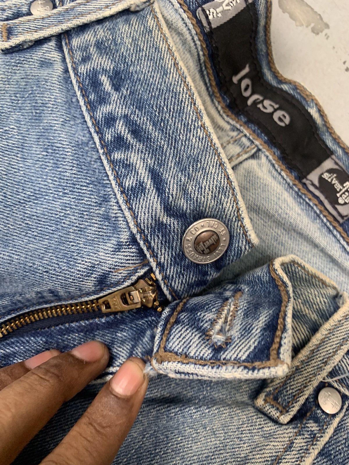 Levi's Vintage Levi’s silver tab baggy fit denim Size US 34 / EU 50 - 5 Thumbnail