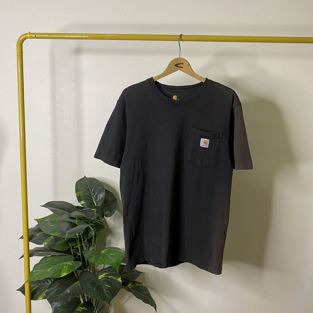 Carhartt Y2K Carhartt Single Pocket Essential Sunfaded Tee Size US S / EU 44-46 / 1 - 1 Thumbnail