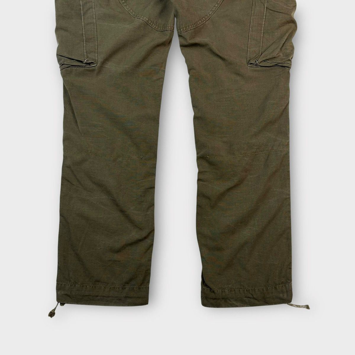 Polo Ralph Lauren Polo Ralph Lauren Slub Canvas Cargo Outdoor Pants in Olive Size US 34 / EU 50 - 14 Thumbnail