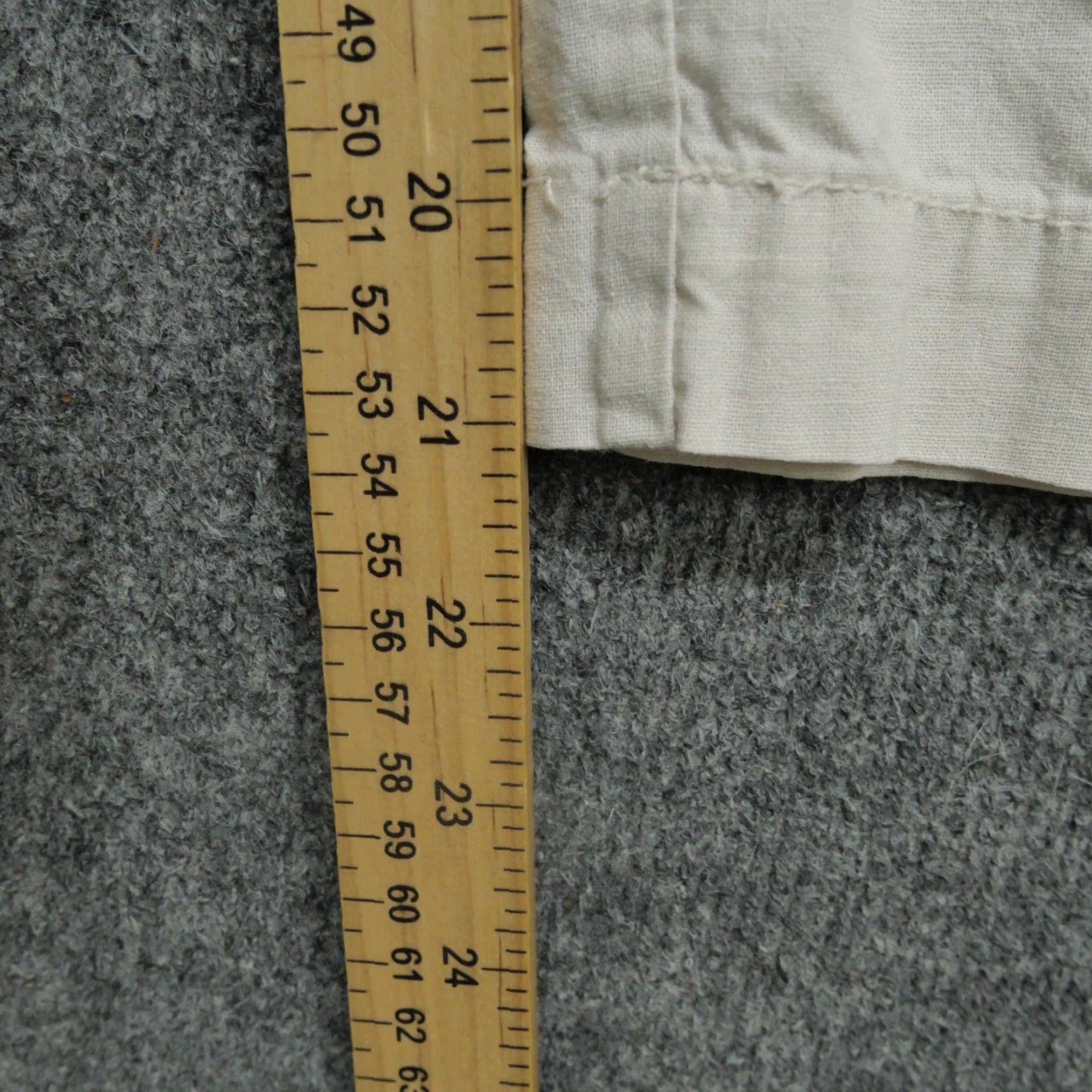 Old Navy Old Navy Cargo Pants Womens 8 Cream White Cropped Cotton Linen Blend Y2K Size 30" / US 8 / IT 44 - 7 Thumbnail
