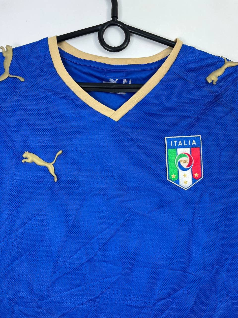 Puma Italy National Team Puma 2007/08 Home Football Shirt M Size US M / EU 48-50 / 2 - 2 Thumbnail