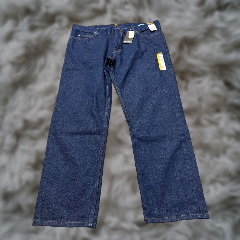 Lee Lee Jeans Men 42 Blue Denim 42X30 Straight Fit 5-Pocket Size US 42 / EU 58 - 1 Thumbnail