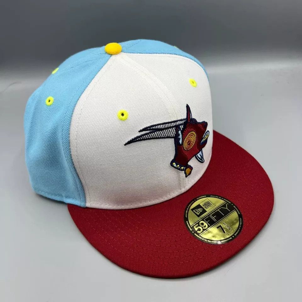 New Era South Bend Los Cabritos Maldichos Hat Men 7 1/2 MiLB Fitted Size ONE SIZE - 3 Thumbnail