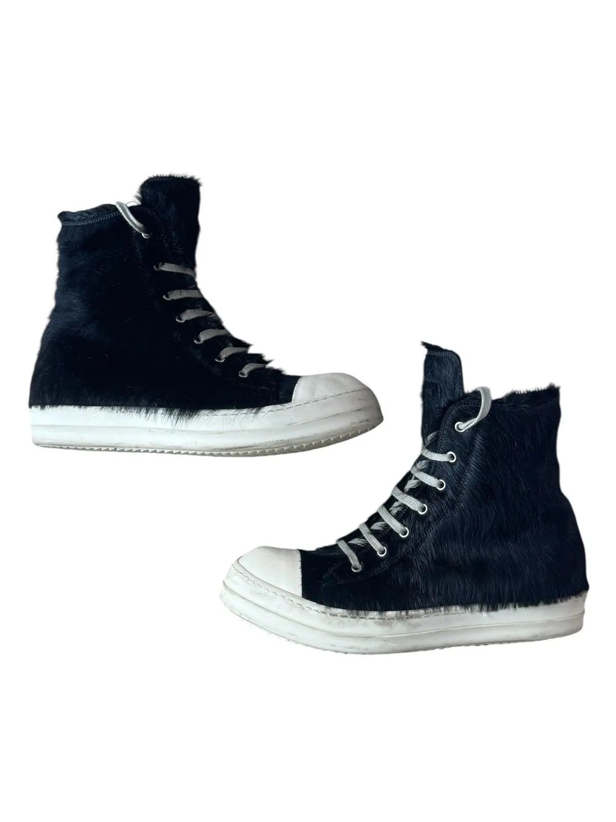 Rick Owens High Top Ramones Size US 11 / EU 44 - 1 Thumbnail
