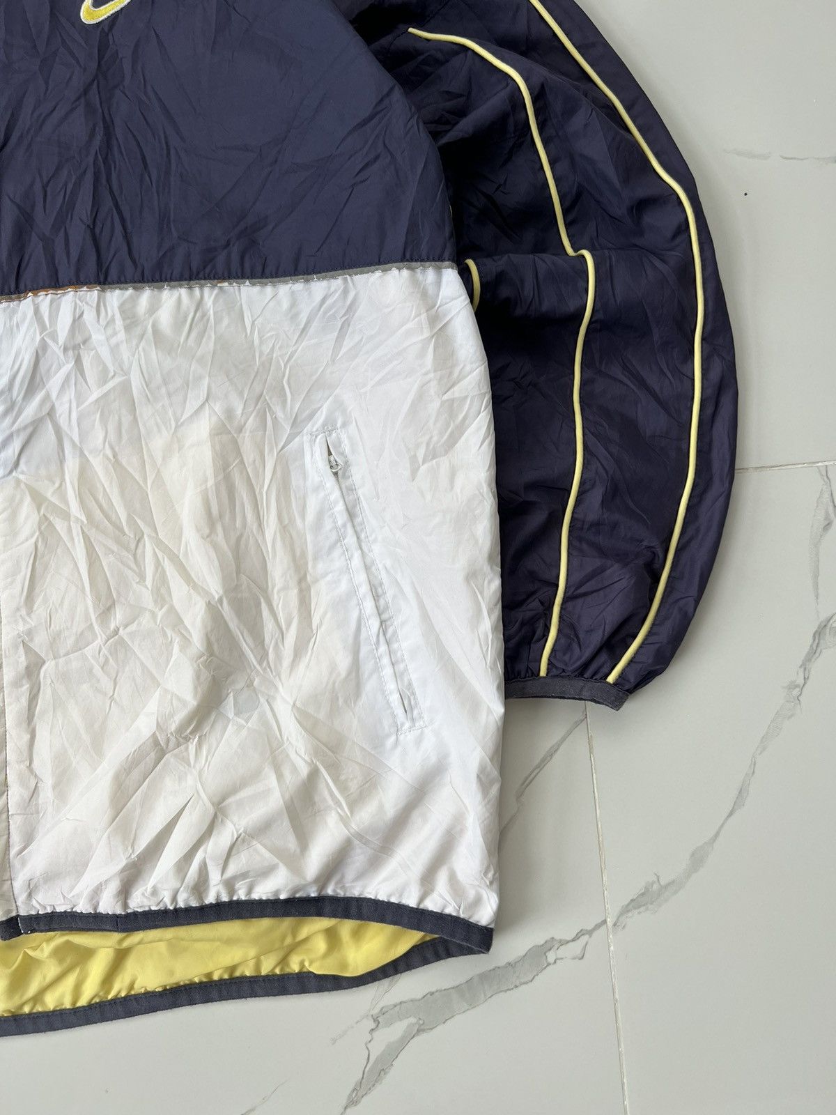 Nike 90's NIKE SWOOSH LOGO RETRO RARE Y2K TRACK JACKET GORPCORE Size US M / EU 48-50 / 2 - 2 Thumbnail