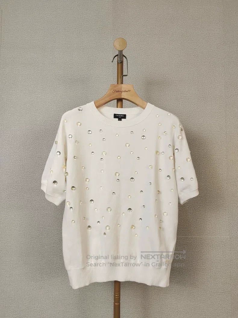 Chanel Chanel Water Drop Short Sleeve Size XS / US 0-2 / IT 36-38 - 1 Thumbnail