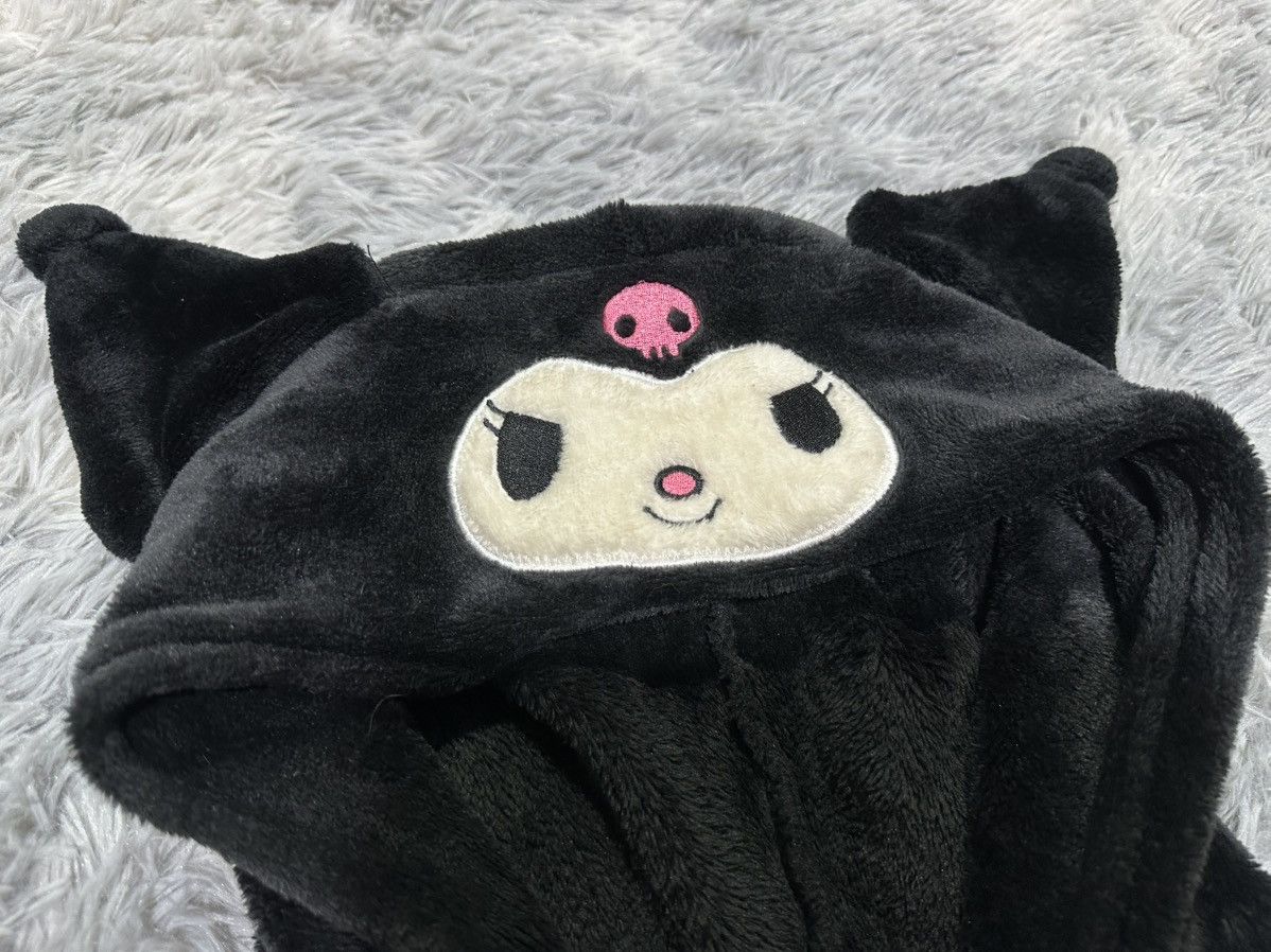 Japanese Brand 🔥Sick Y2K Kuromi Devil Ear Hood Velvet Coat Long Cardigan Size US L / EU 52-54 / 3 - 4 Thumbnail